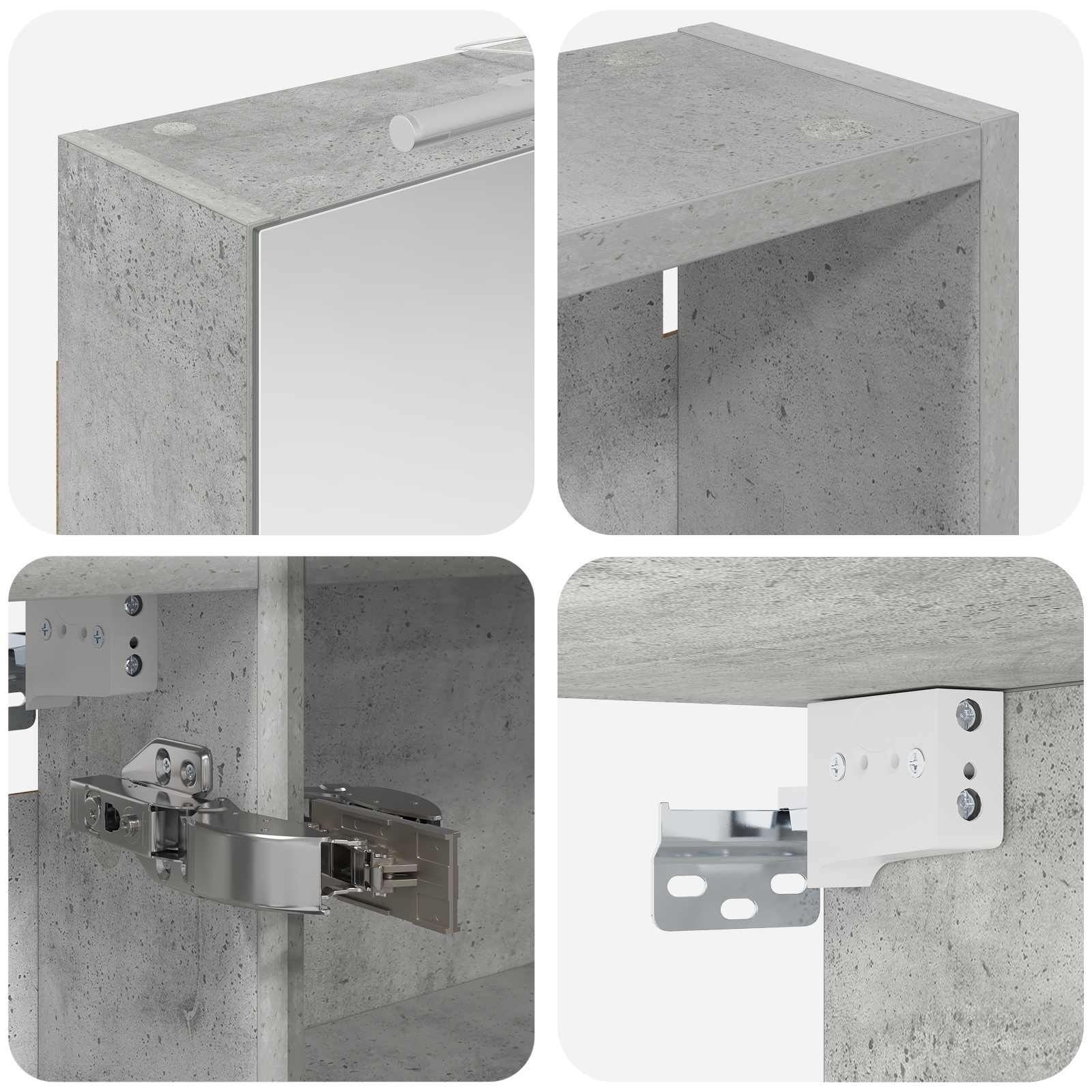 Ensemble de Meubles de Salle de Bain 3 pc 140 x 14,5 x 70 cm - XIOS