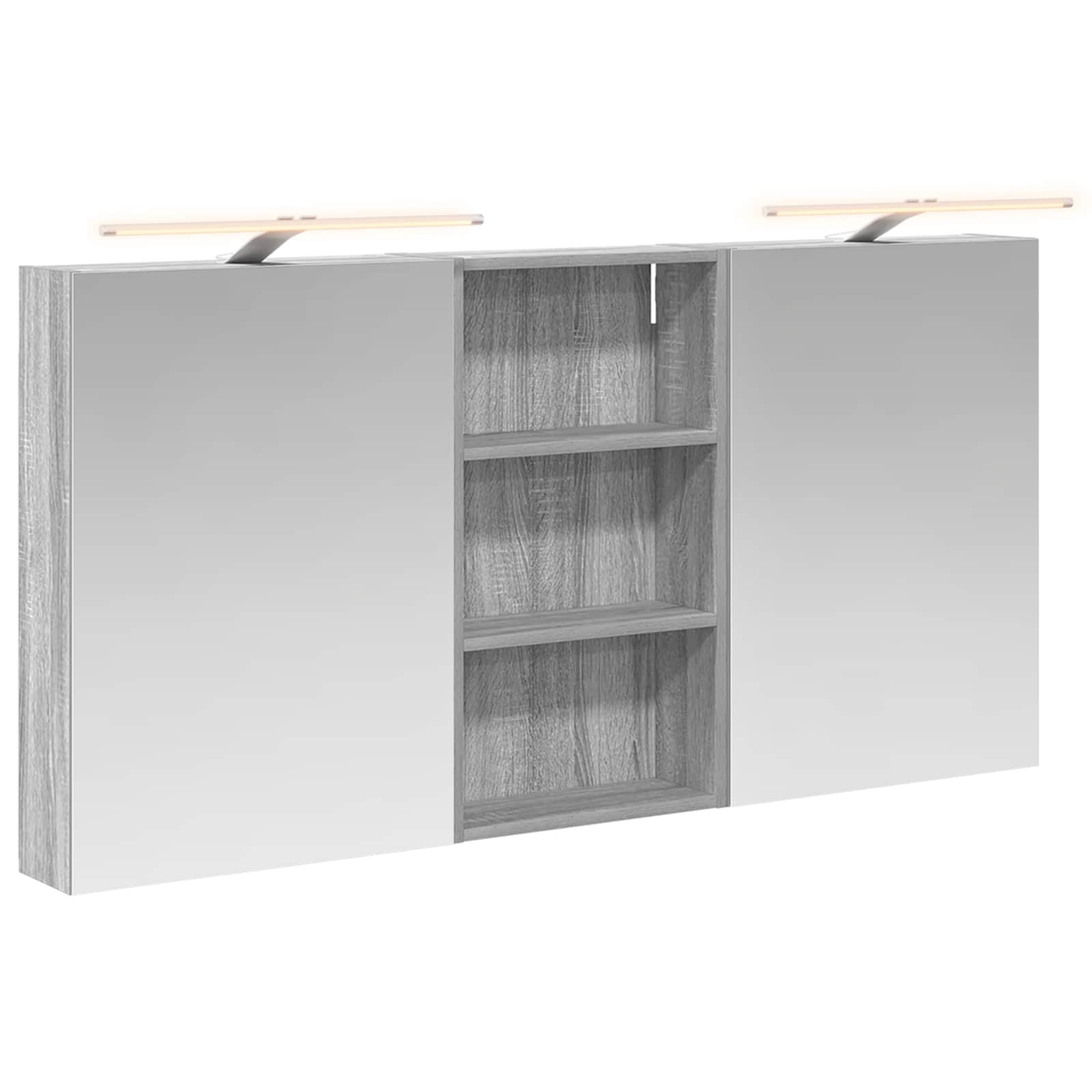 Ensemble de Meubles de Salle de Bain 3 pc 140 x 14,5 x 70 cm - XIOS