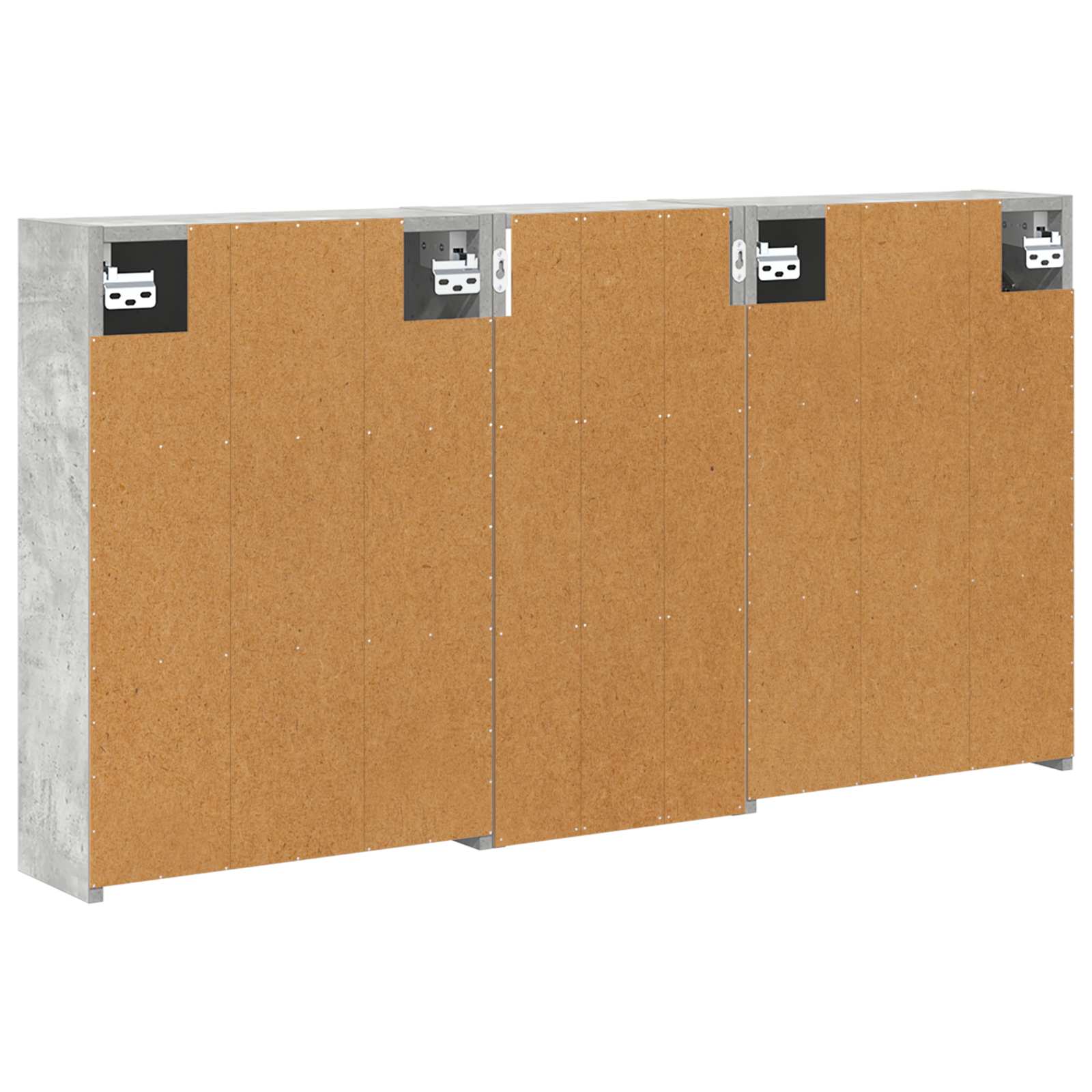 Ensemble de Meubles de Salle de Bain 3 pc 116 x 16 x 62,5 cm