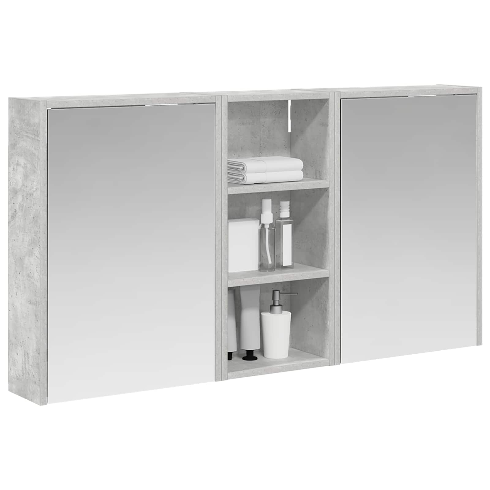 Ensemble de Meubles de Salle de Bain 3 pc 116 x 16 x 62,5 cm