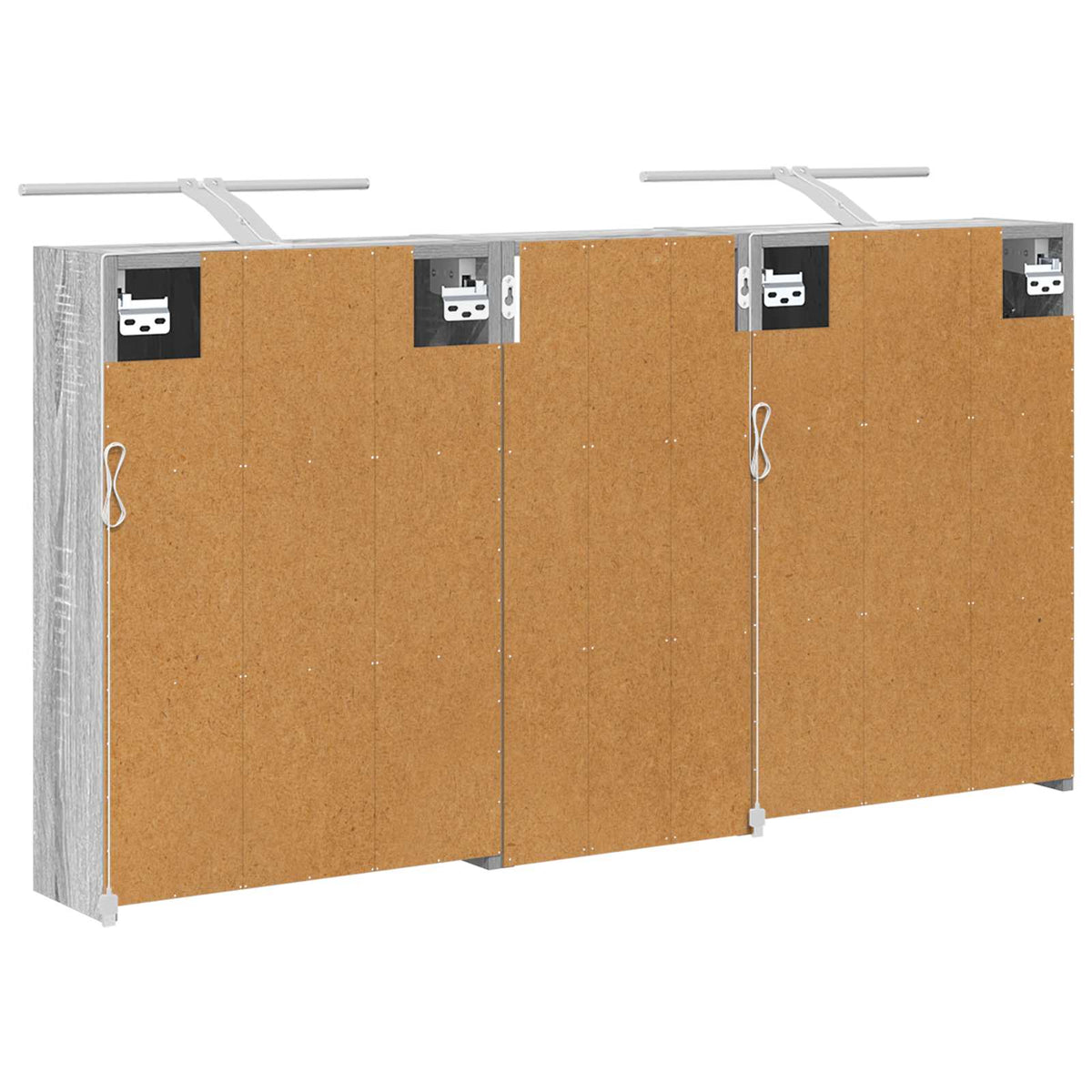 Ensemble de Meubles de Salle de Bain 3 pc 116 x 16 x 62,5 cm