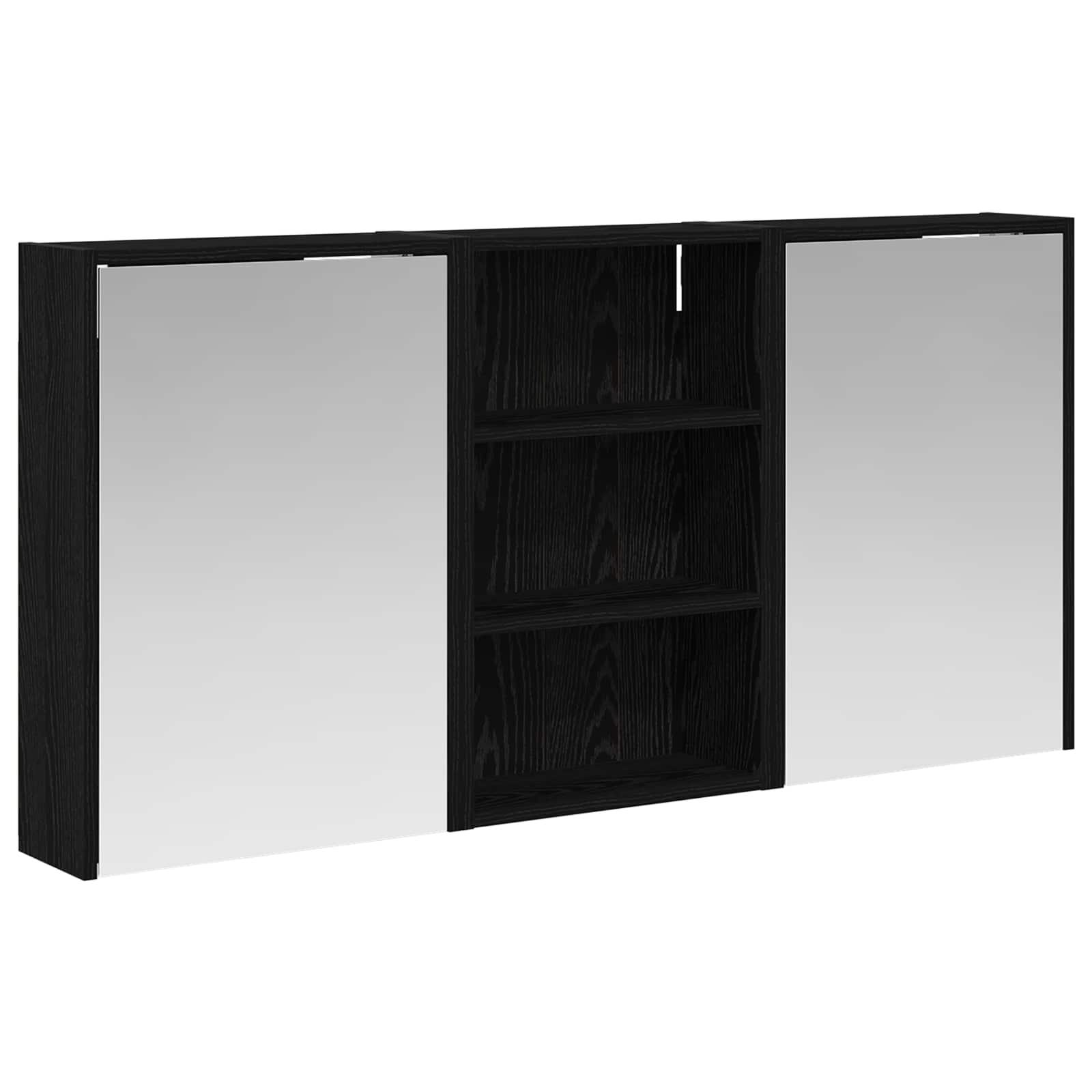 Ensemble de Meubles de Salle de Bain 3 pc 126 x 16 x 62.5 cm