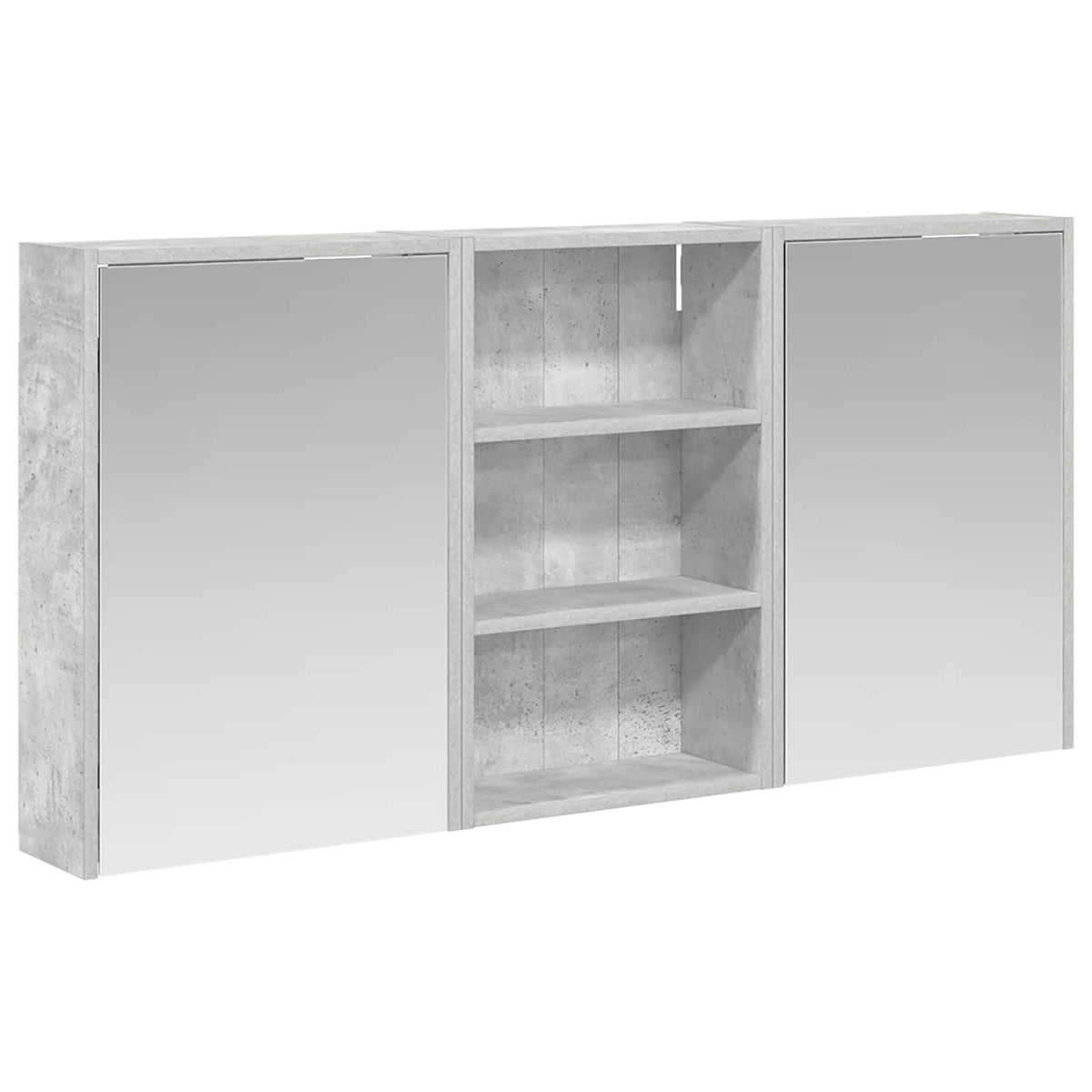 Ensemble de Meubles de Salle de Bain 3 pc 126 x 16 x 62.5 cm
