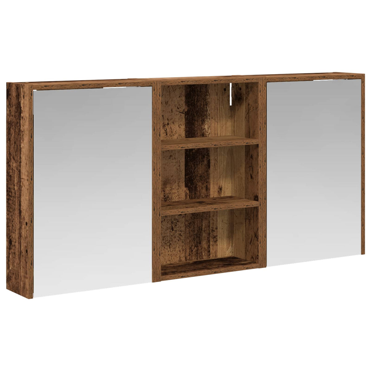 Ensemble de Meubles de Salle de Bain 3 pc 126 x 16 x 62.5 cm