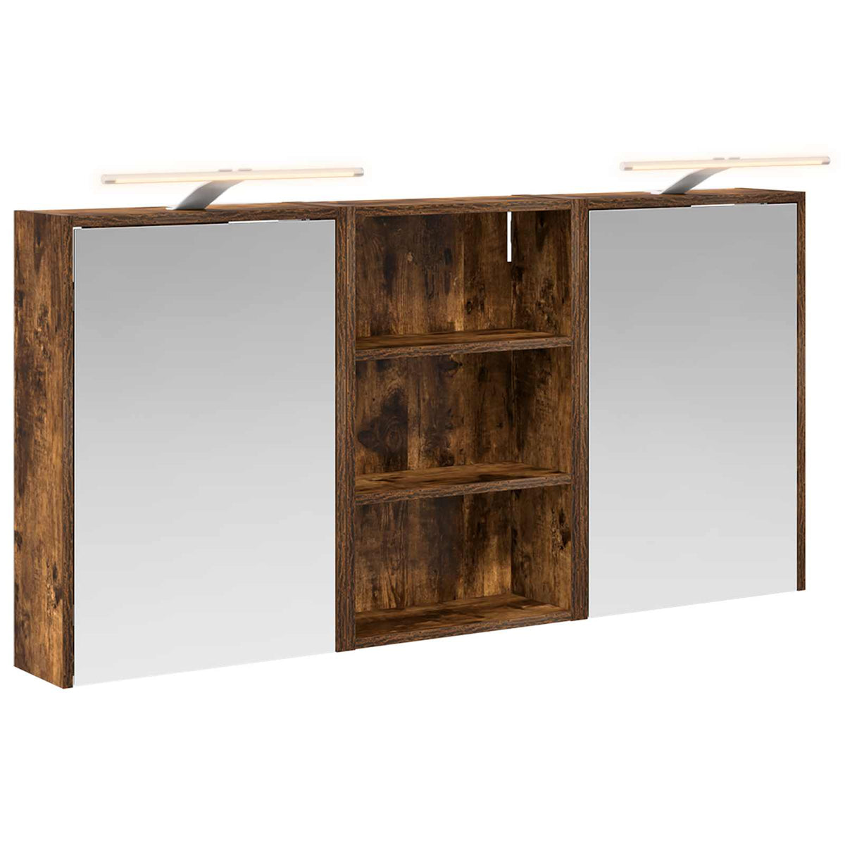 Ensemble de Meubles de Salle de Bain 3 pc 126 x 16 x 62.5 cm