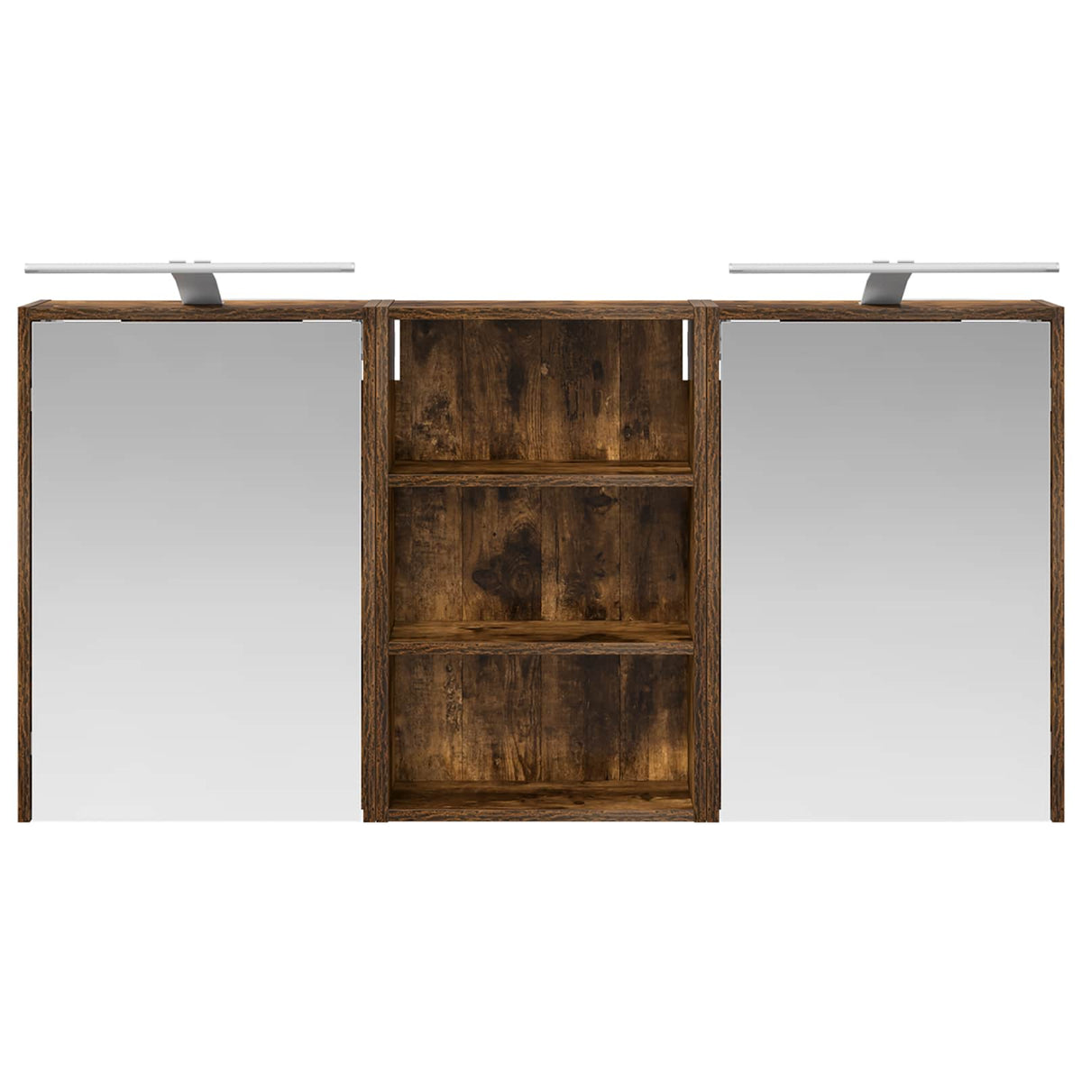 Ensemble de Meubles de Salle de Bain 3 pc 126 x 16 x 62.5 cm