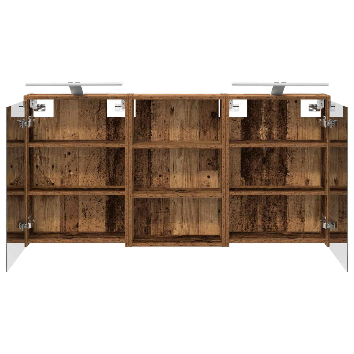 Ensemble de Meubles de Salle de Bain 3 pc 126 x 16 x 62.5 cm