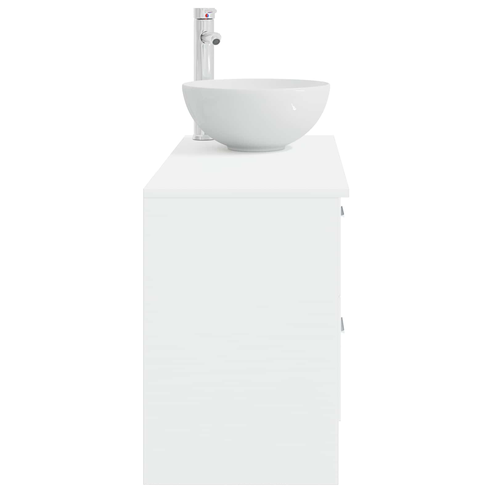 Ensemble de mobilier de salle de bain 2 pc Blanc - XIOS