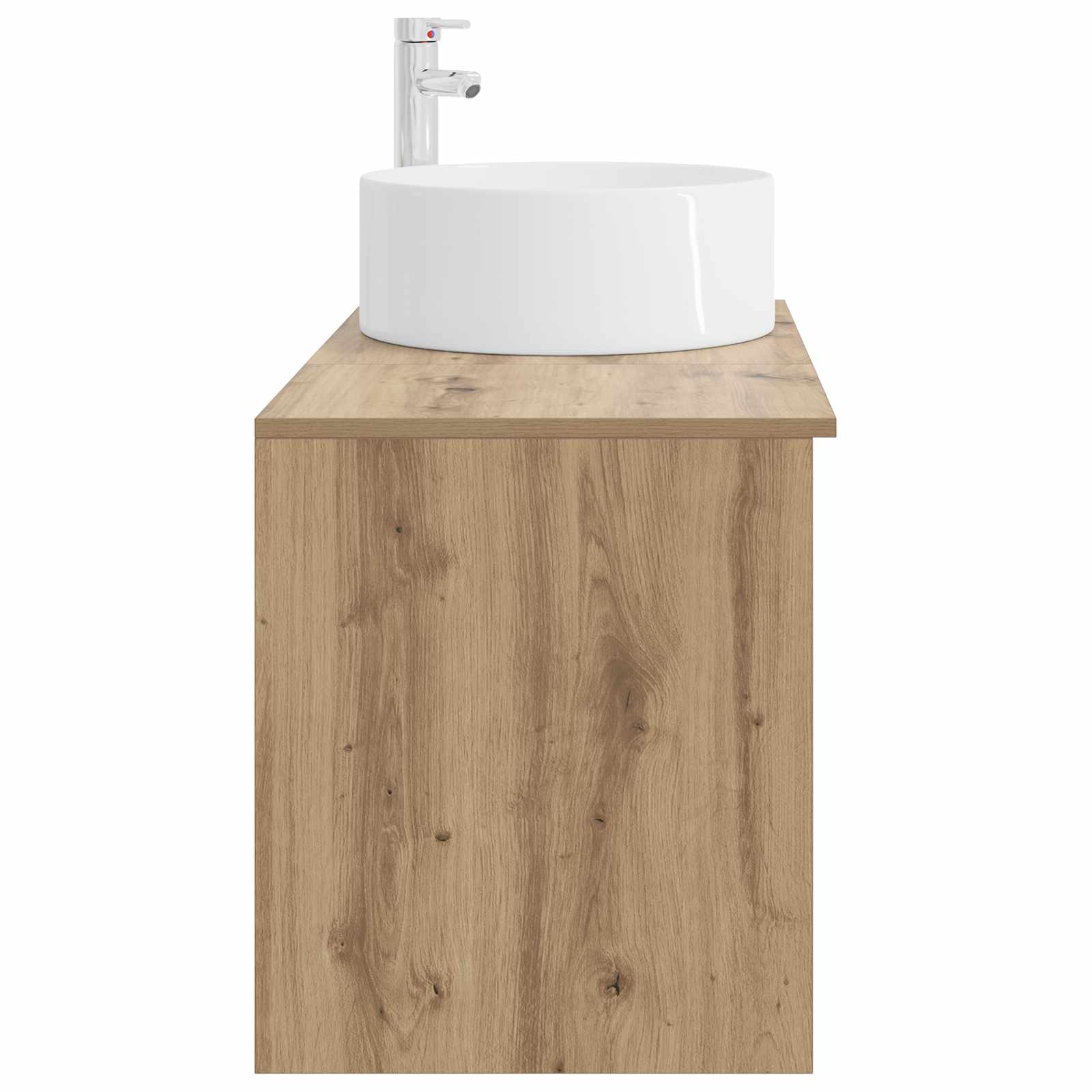 Ensemble de mobilier de salle de bain 2 pc Chêne artisanal