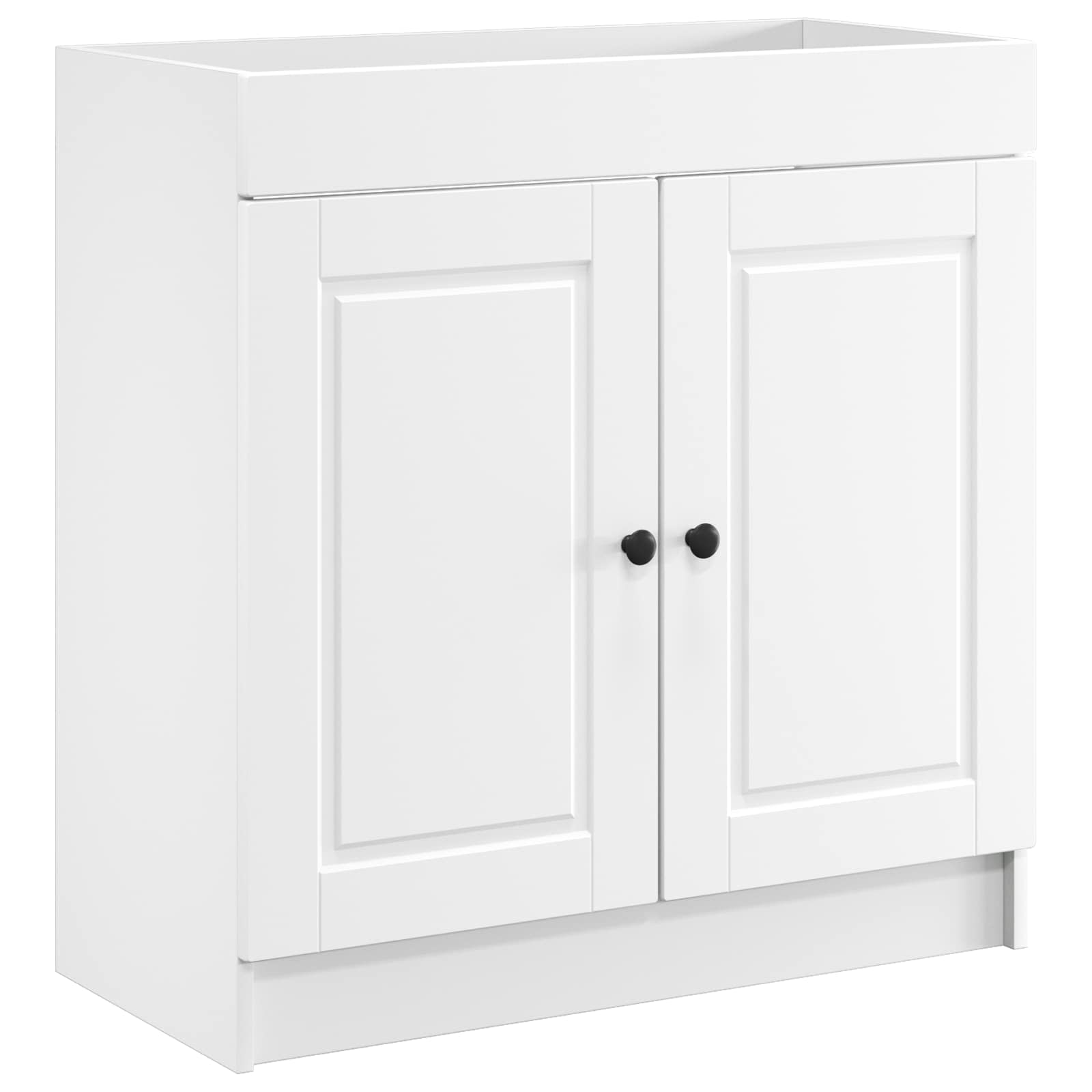 Ensemble de mobilier de salle de bain Blanc 56 x 37,5 x 81 cm