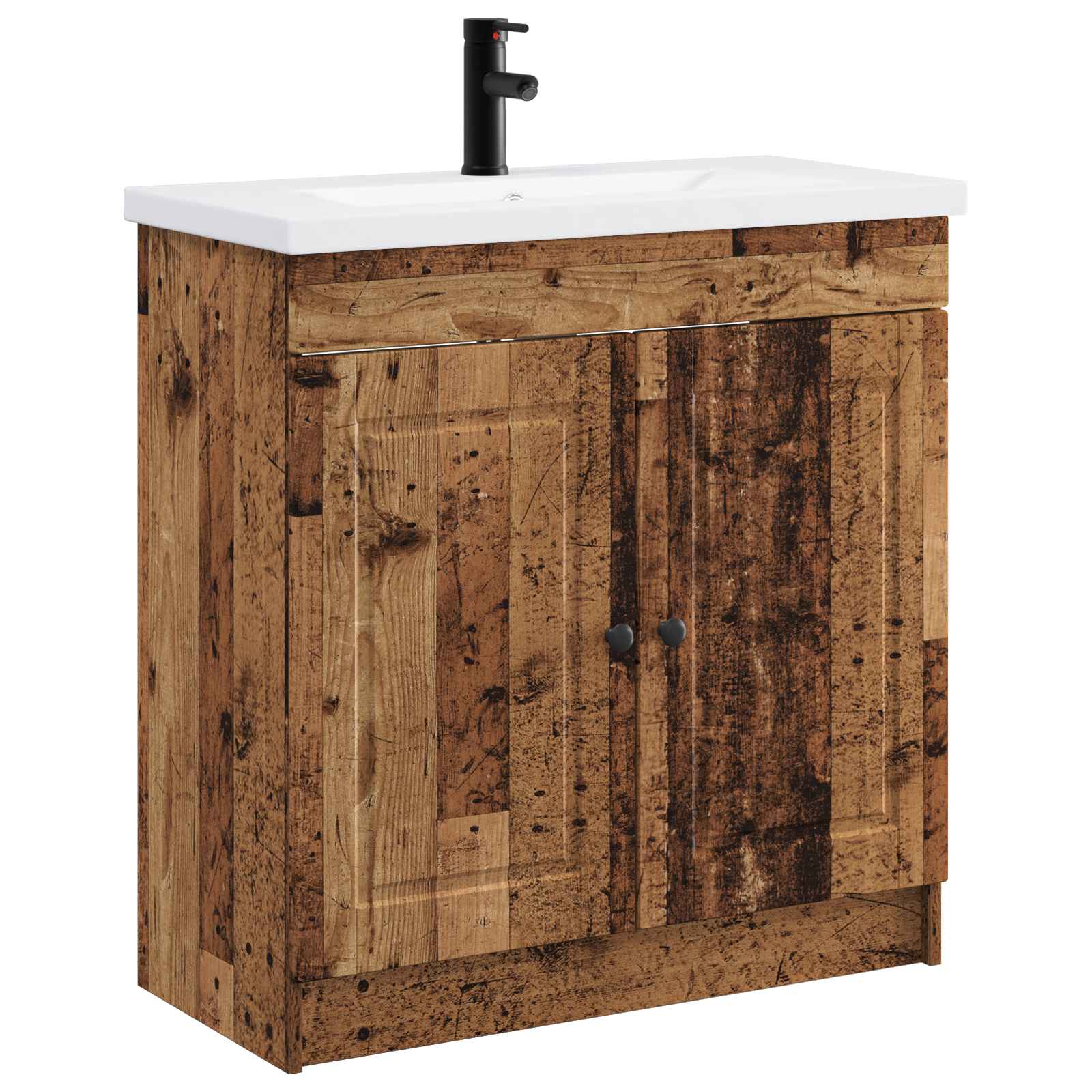 Ensemble de mobilier de salle de bain Bois ancien - XIOS