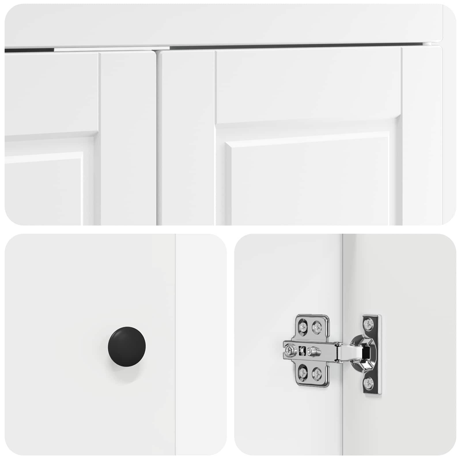 Ensemble de mobilier de salle de bain Blanc 78,5 x 37,5 x 81 cm - XIOS