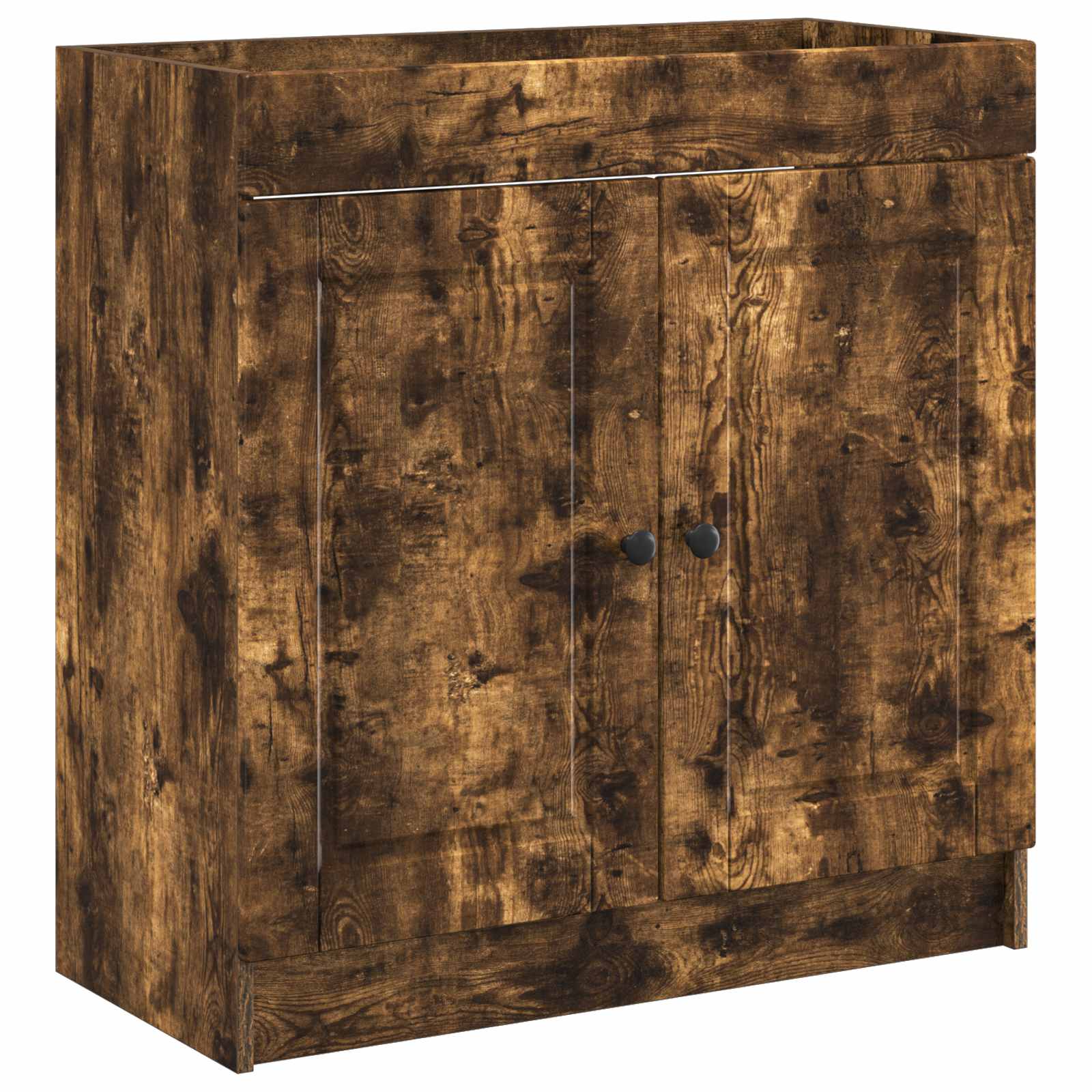 Ensemble de mobilier de salle de bain Chêne fumé