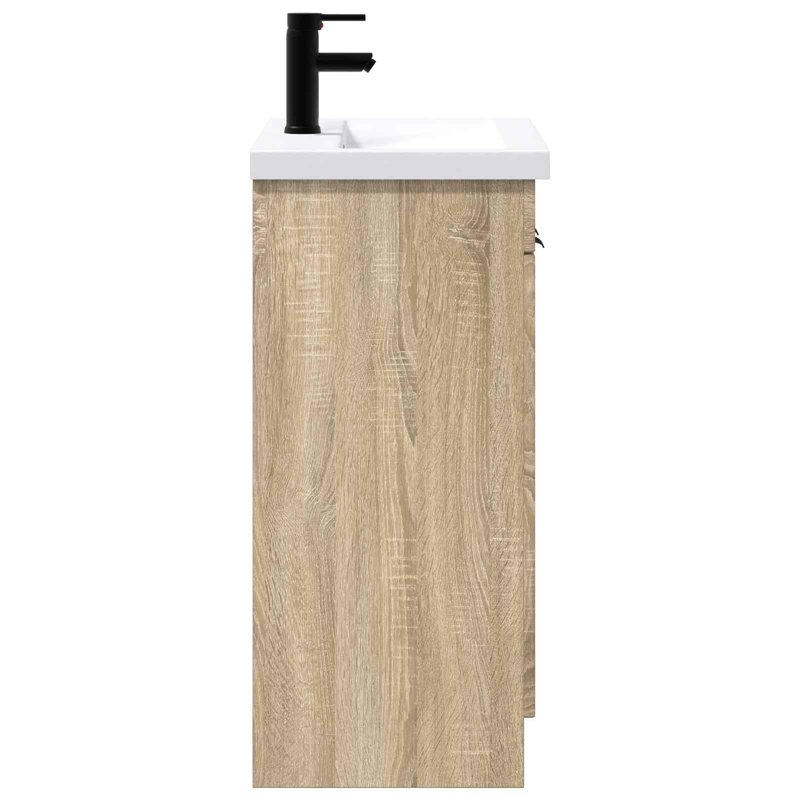 Ensemble de mobilier de salle de bain Chêne Sonoma