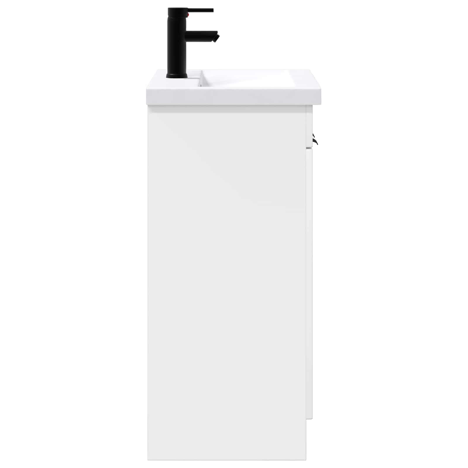 Ensemble de mobilier de salle de bain Blanc brillant