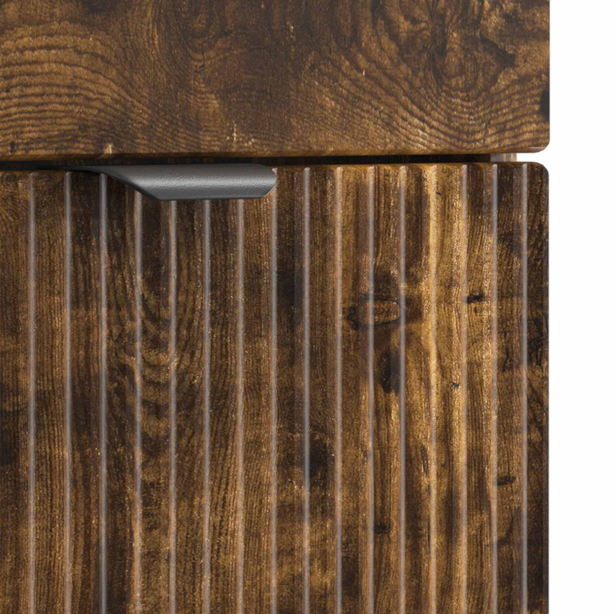 Ensemble de mobilier de salle de bain Chêne fumé