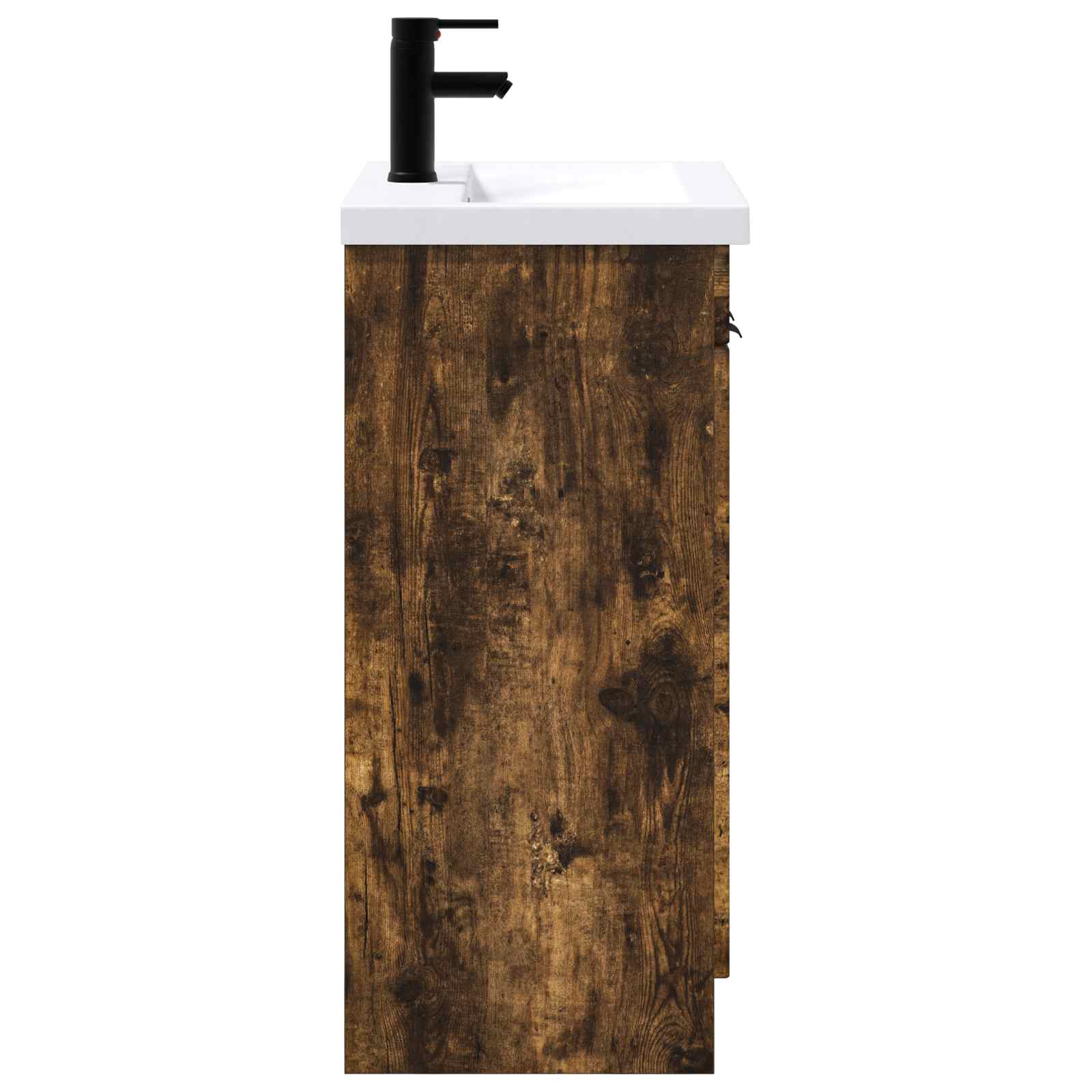 Ensemble de mobilier de salle de bain Chêne fumé