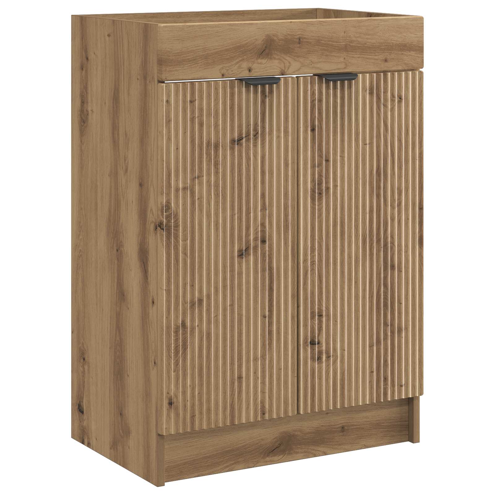 Ensemble de mobilier de salle de bain Chêne artisanal - XIOS