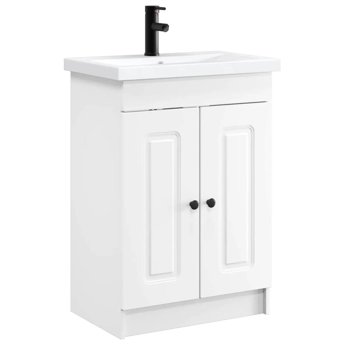 Ensemble de mobilier de salle de bain Blanc 56 x 37,5 x 81 cm - XIOS