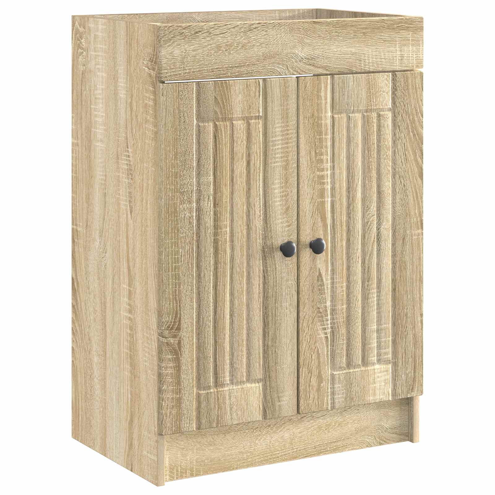 Ensemble de mobilier de salle de bain Chêne Sonoma