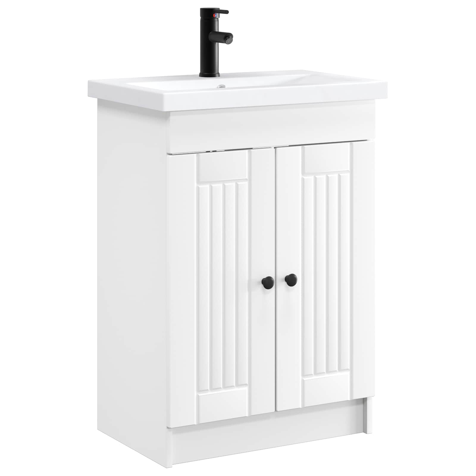 Ensemble de mobilier de salle de bain Blanc 78,5 x 37,5 x 81 cm