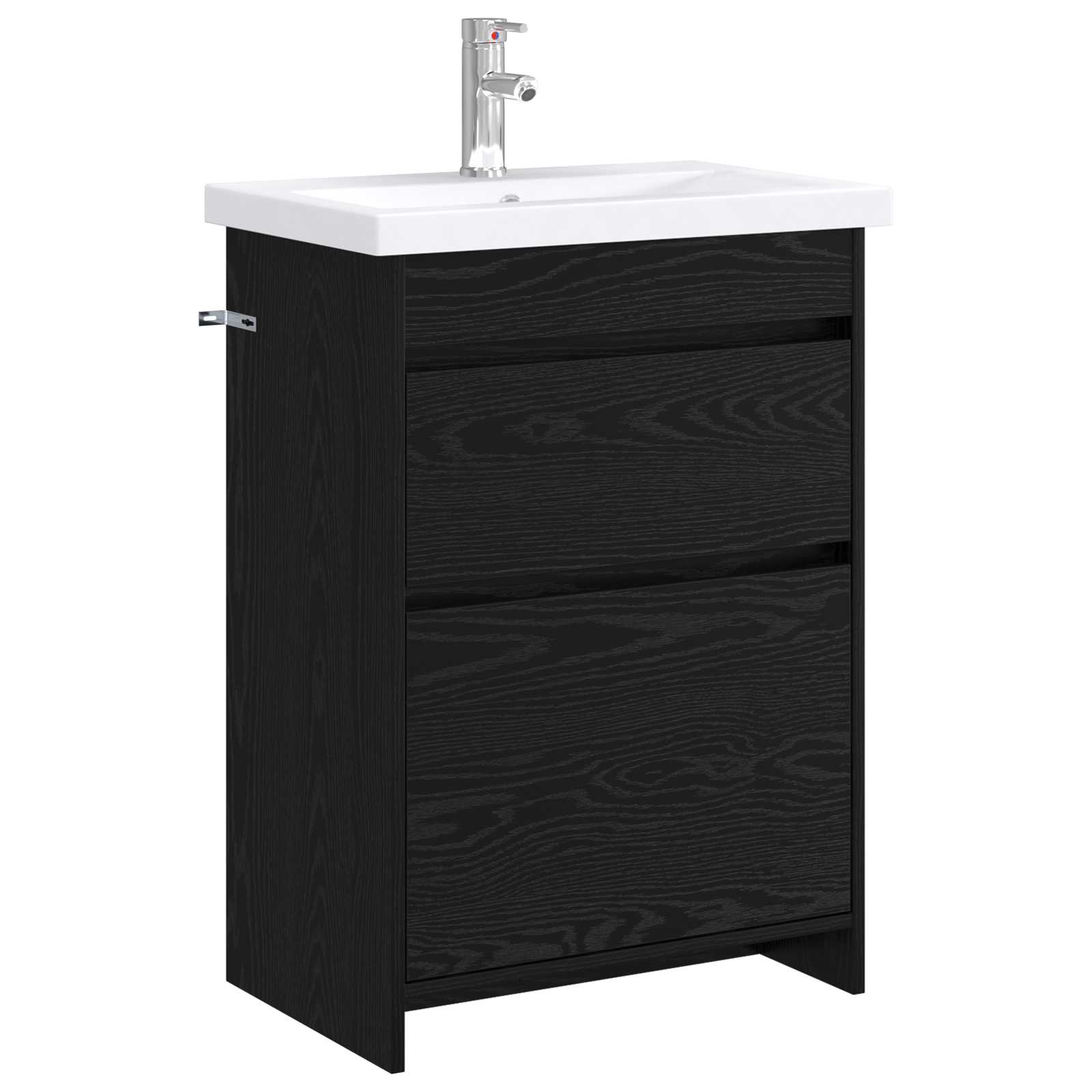 Ensemble de mobilier de salle de bain Chêne noir - XIOS