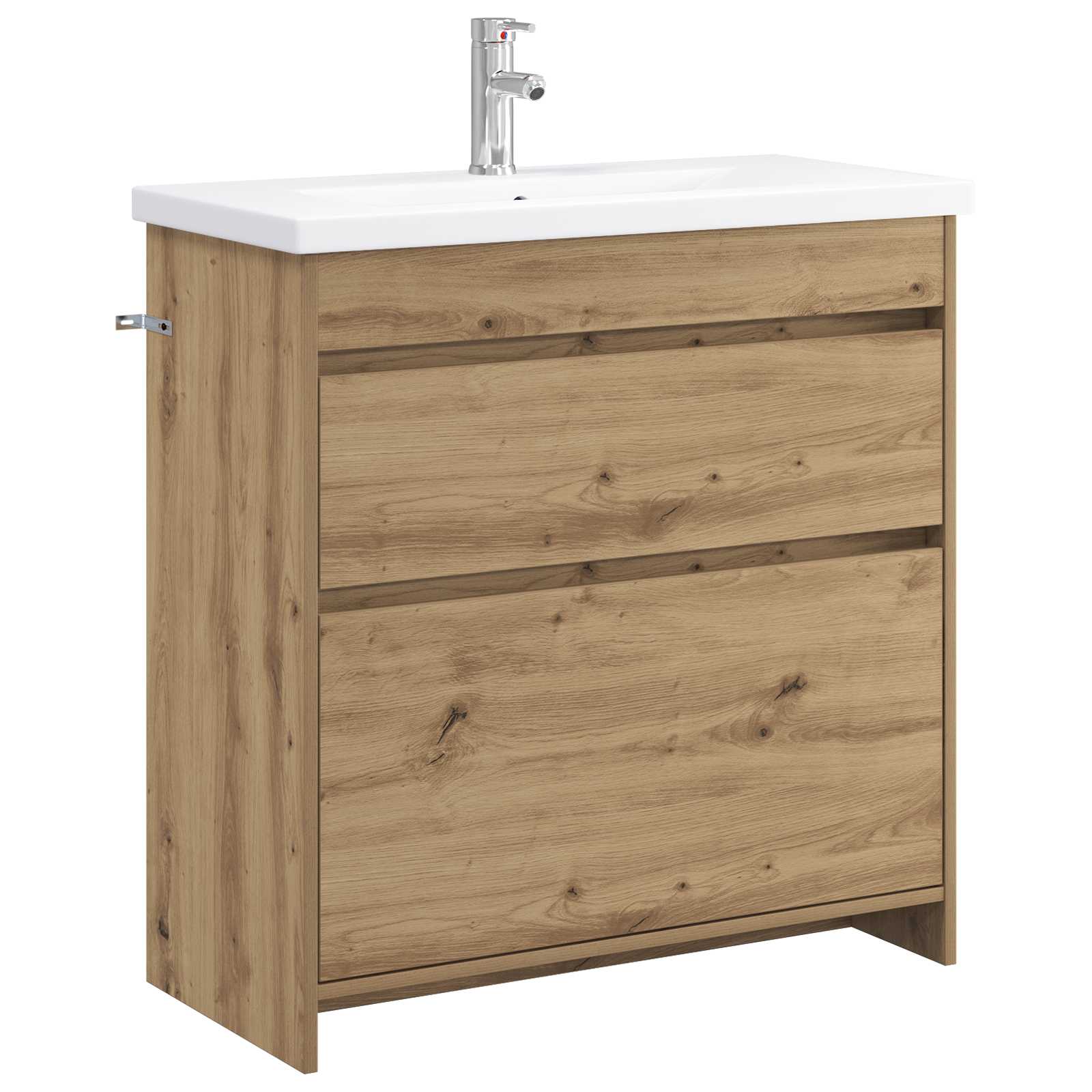 Ensemble de mobilier de salle de bain Chêne artisanal - XIOS