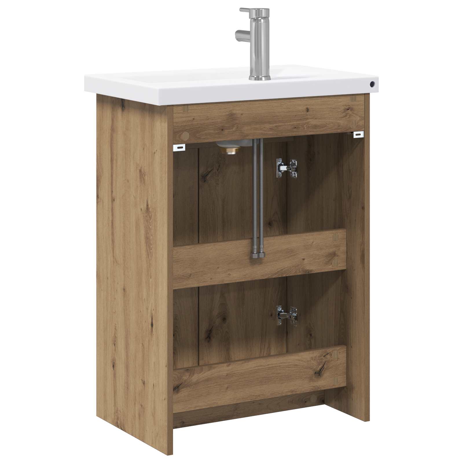 Ensemble de mobilier de salle de bain Chêne artisanal - XIOS