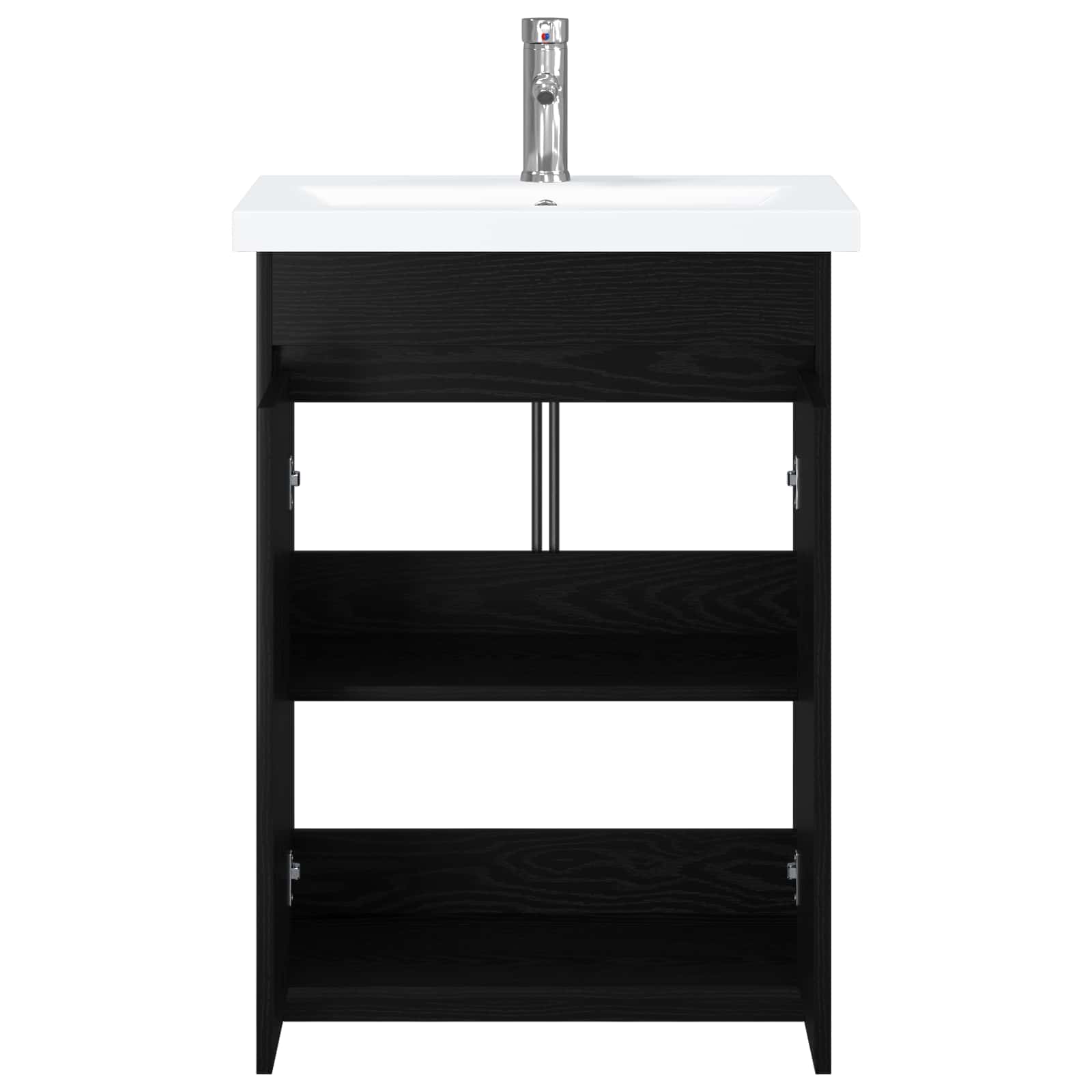 Ensemble de mobilier de salle de bain Chêne noir