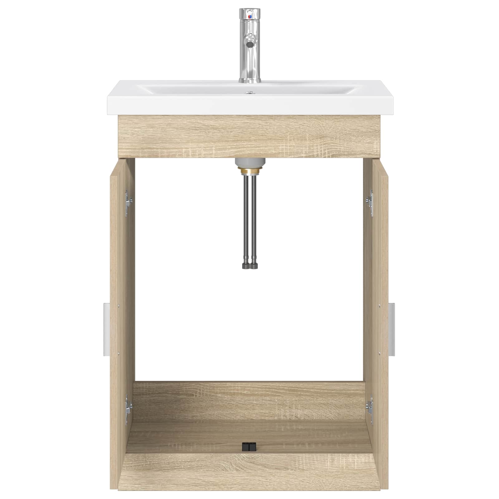 Ensemble de mobilier de salle de bain Chêne Sonoma