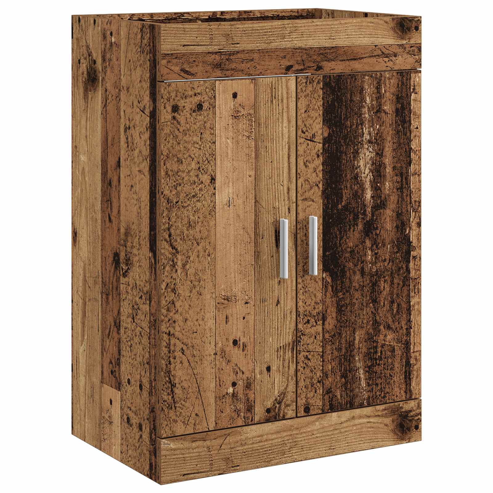 Ensemble de mobilier de salle de bain Bois ancien