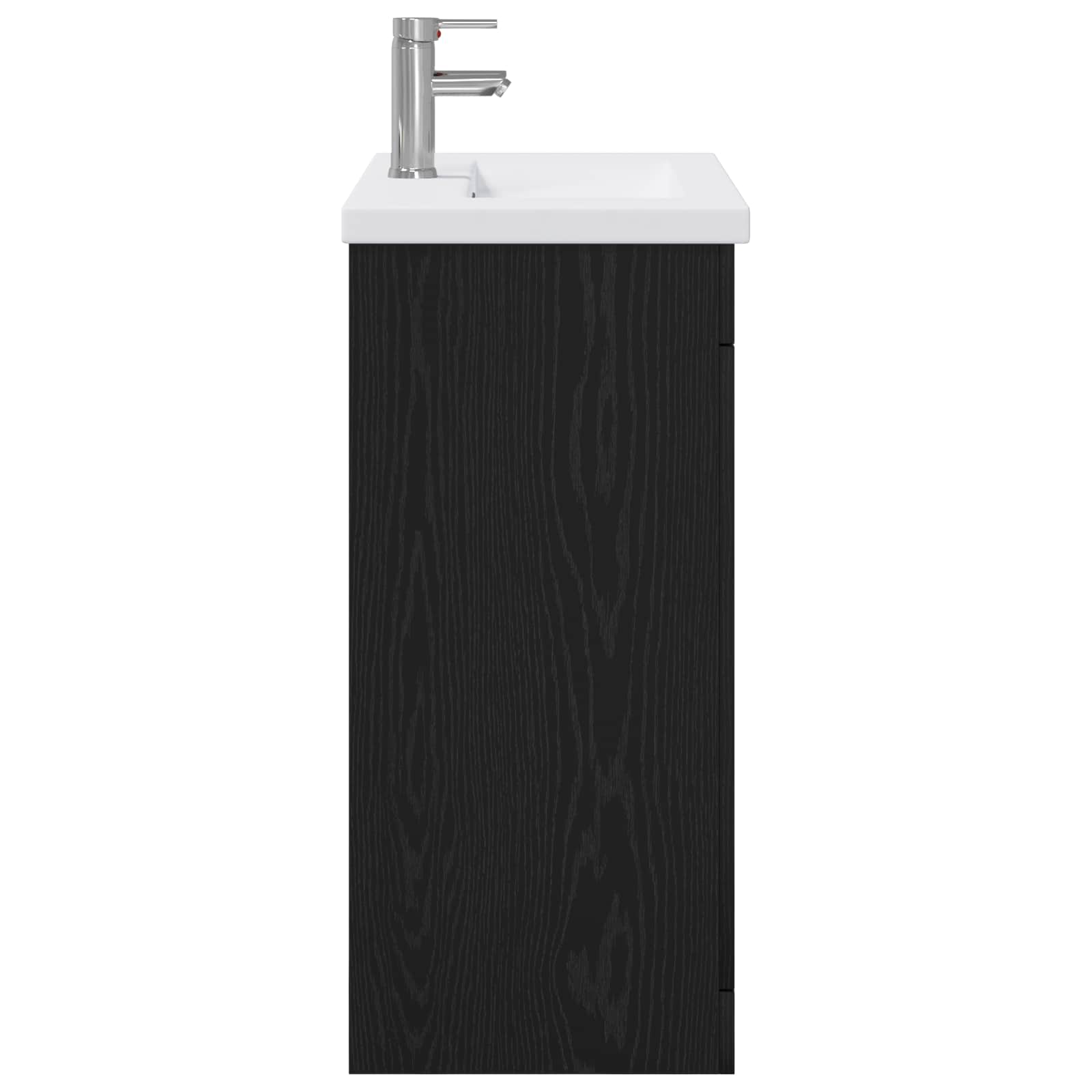 Ensemble de mobilier de salle de bain Chêne noir