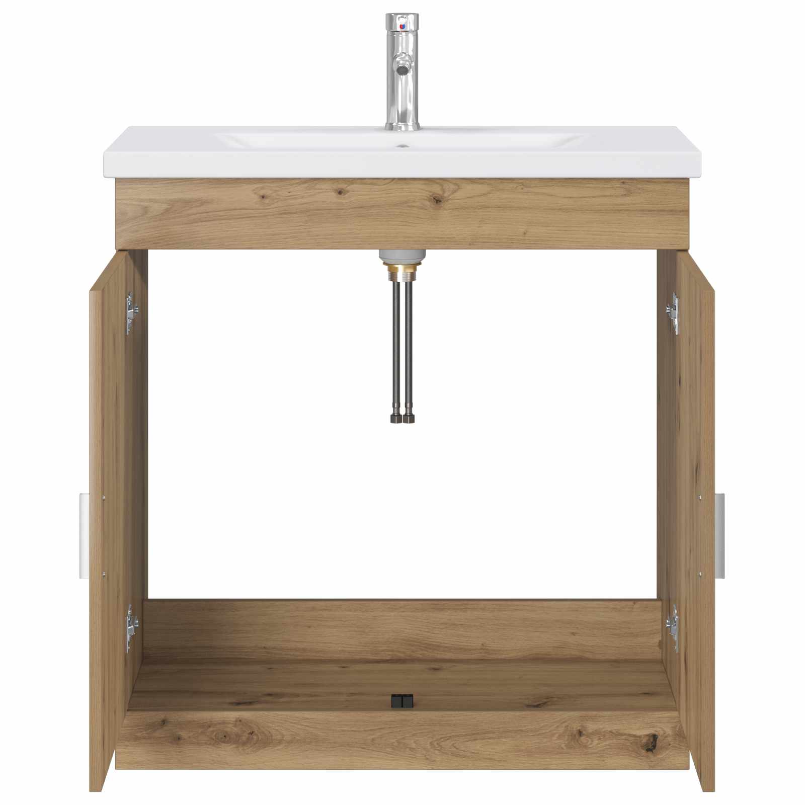 Ensemble de mobilier de salle de bain Chêne artisanal