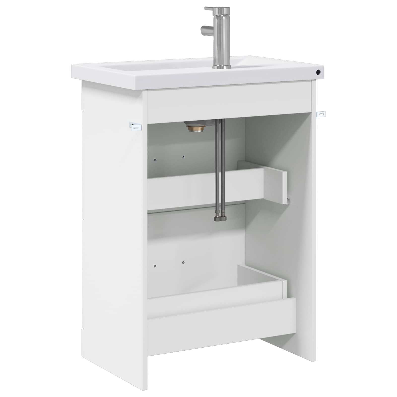 Ensemble de mobilier de salle de bain Blanc 61 x 40 x 84,5 cm