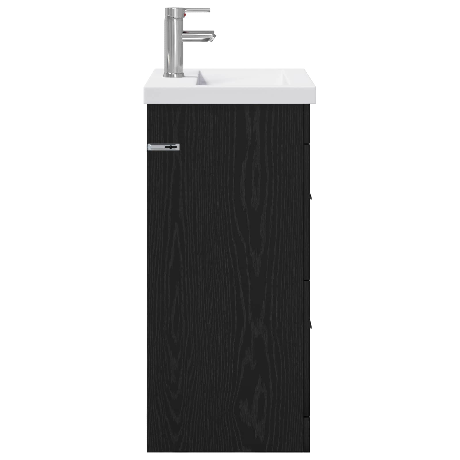 Ensemble de mobilier de salle de bain Chêne noir