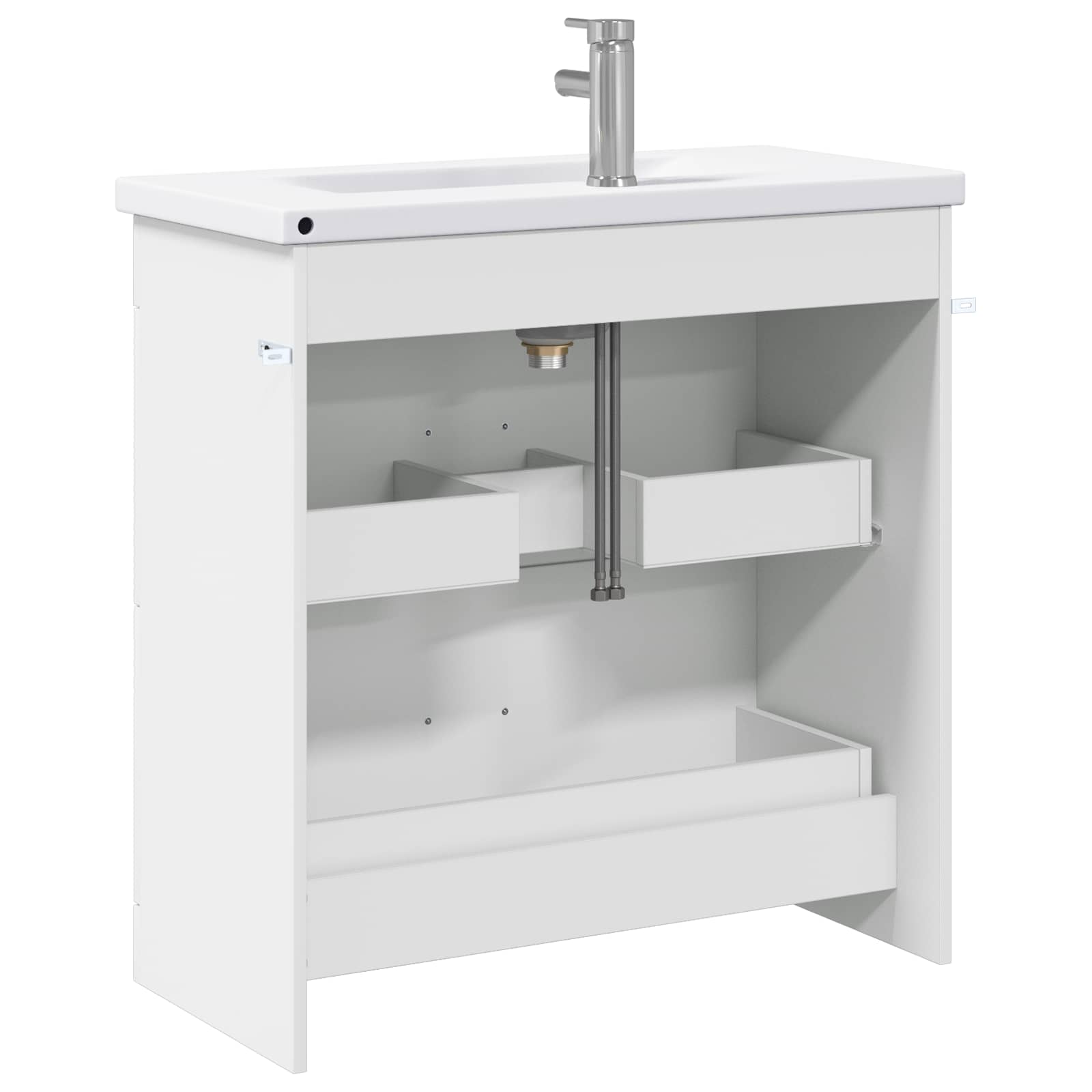 Ensemble de mobilier de salle de bain Blanc 81 x 40 x 84,5 cm