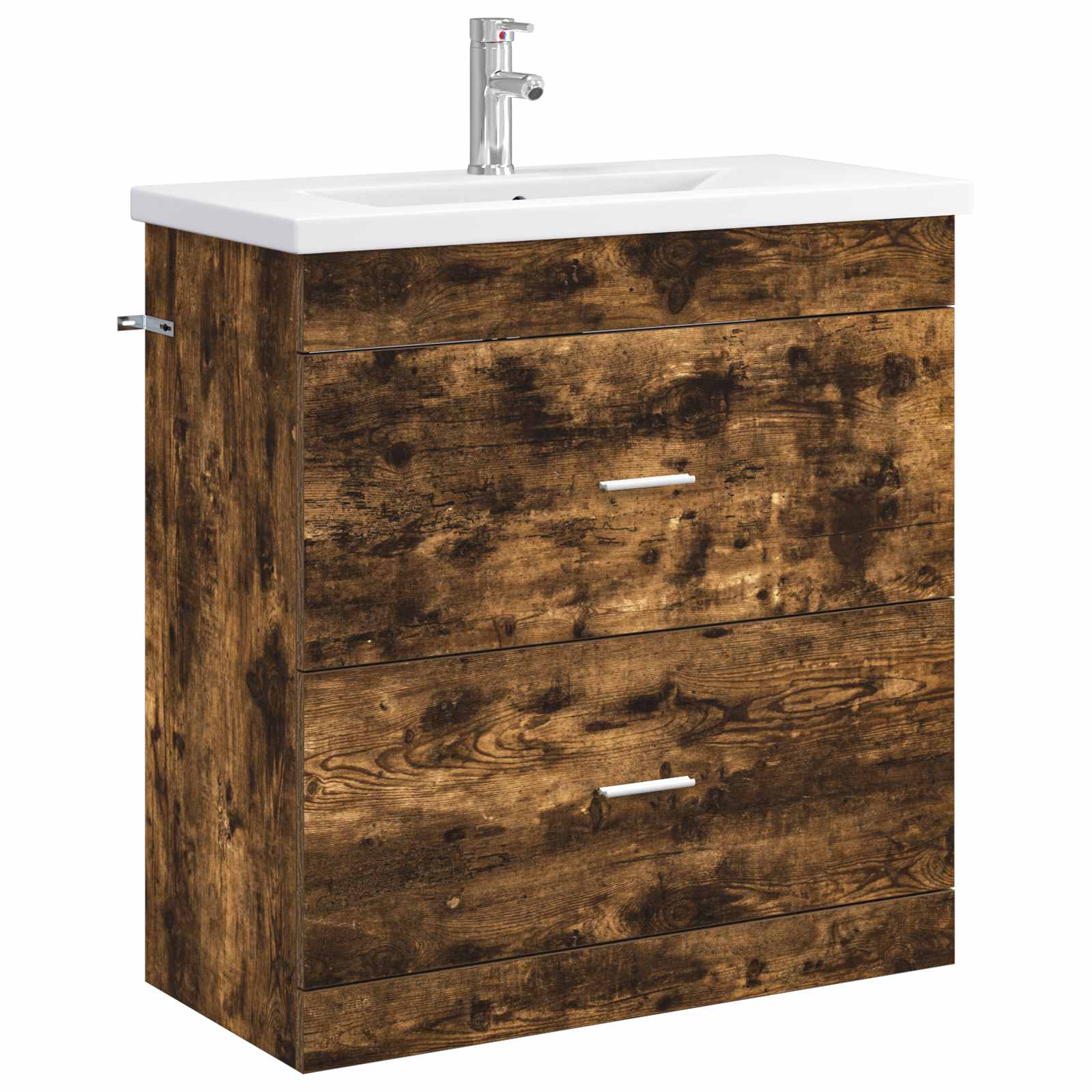 Ensemble de mobilier de salle de bain Chêne fumé