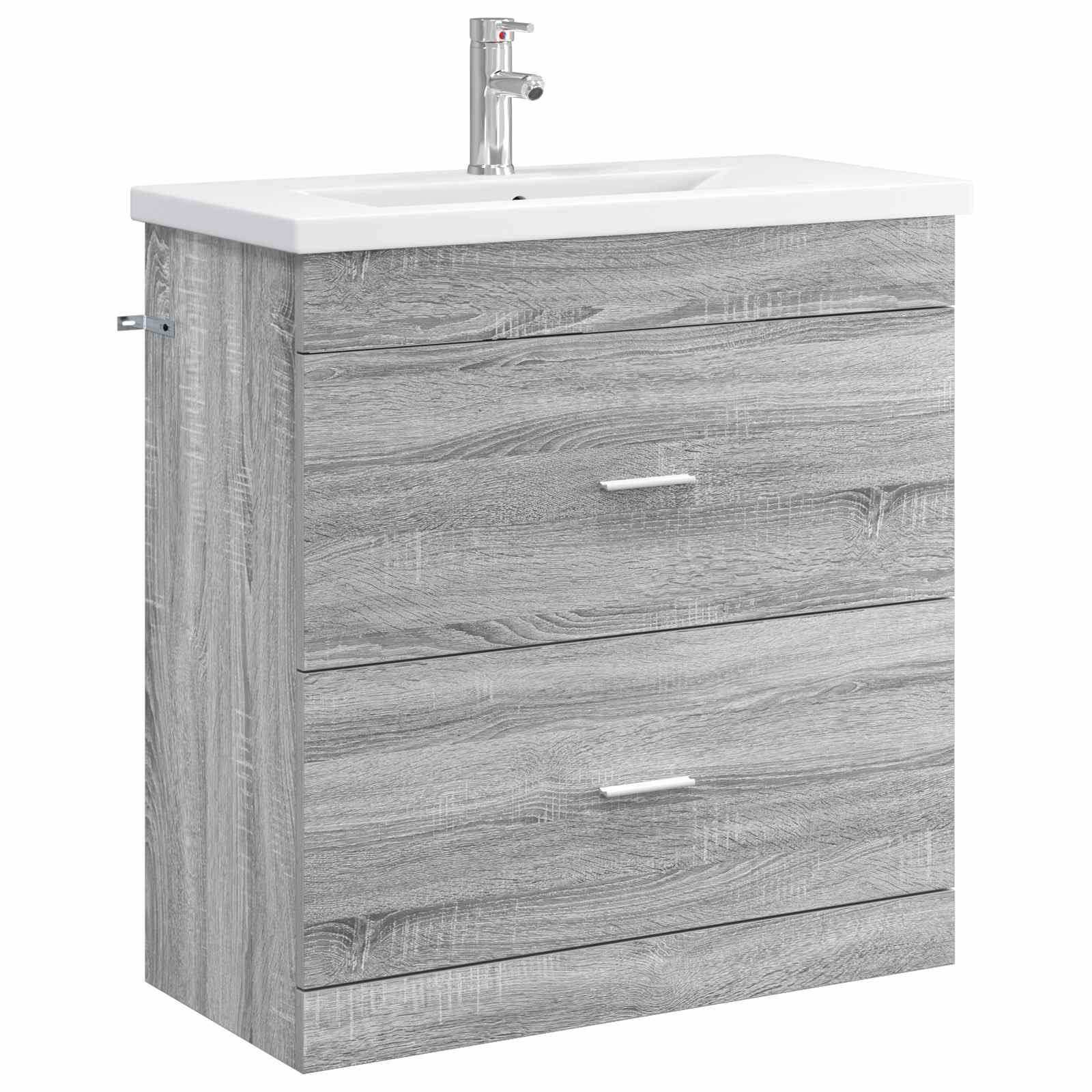 Ensemble de mobilier de salle de bain Sonoma gris