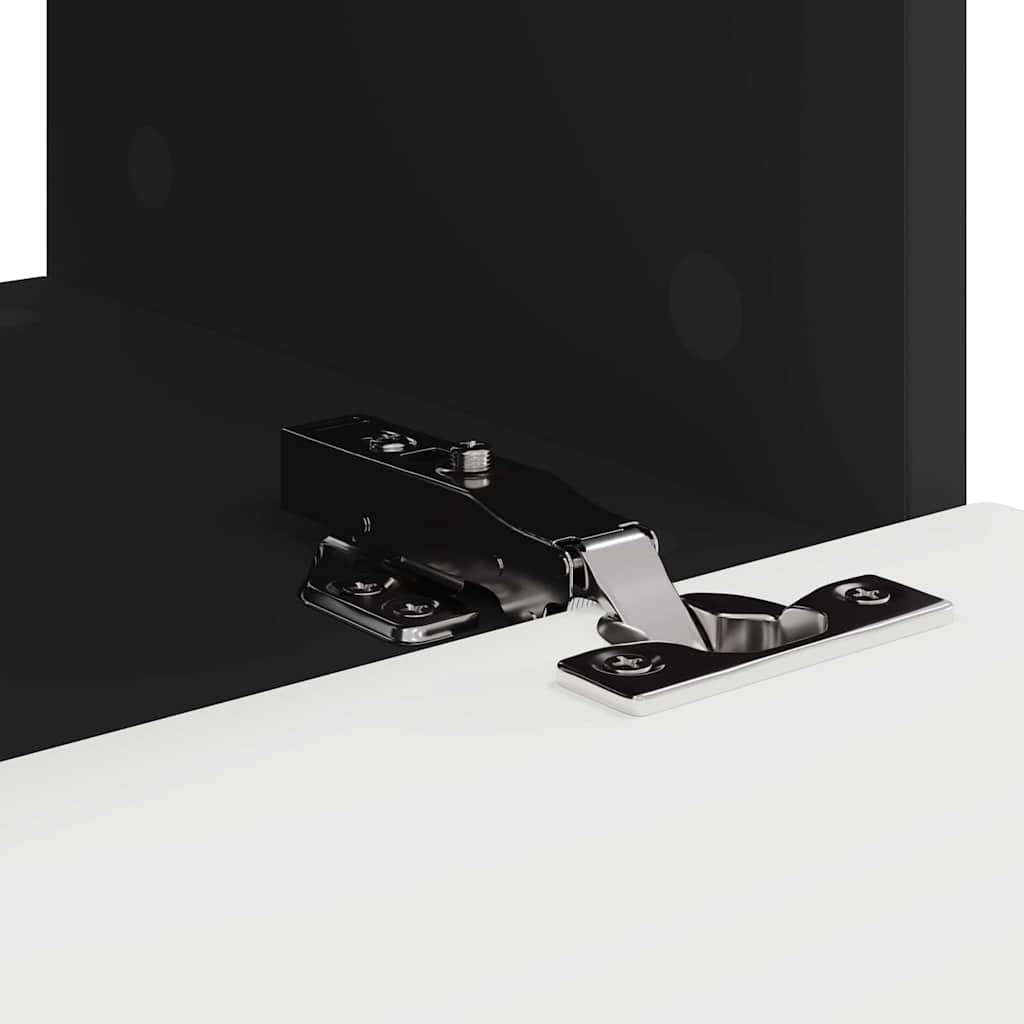 Meuble TV mural Noir 60 x 31 x 29.5 cm Bois d'ingénierie - XIOS