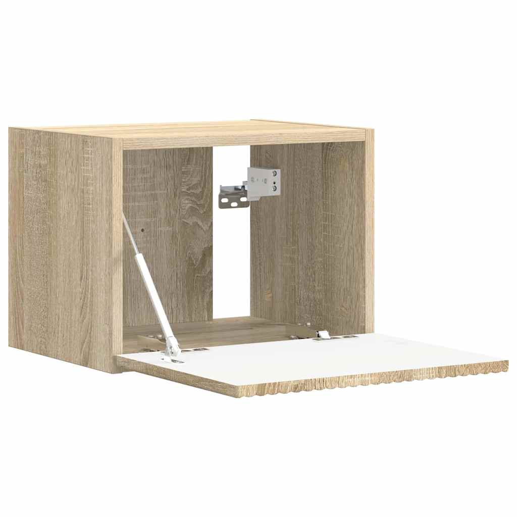 Meuble TV mural Sonoma 39 x 31 x 29,5 cm Bois d'ingénierie - XIOS