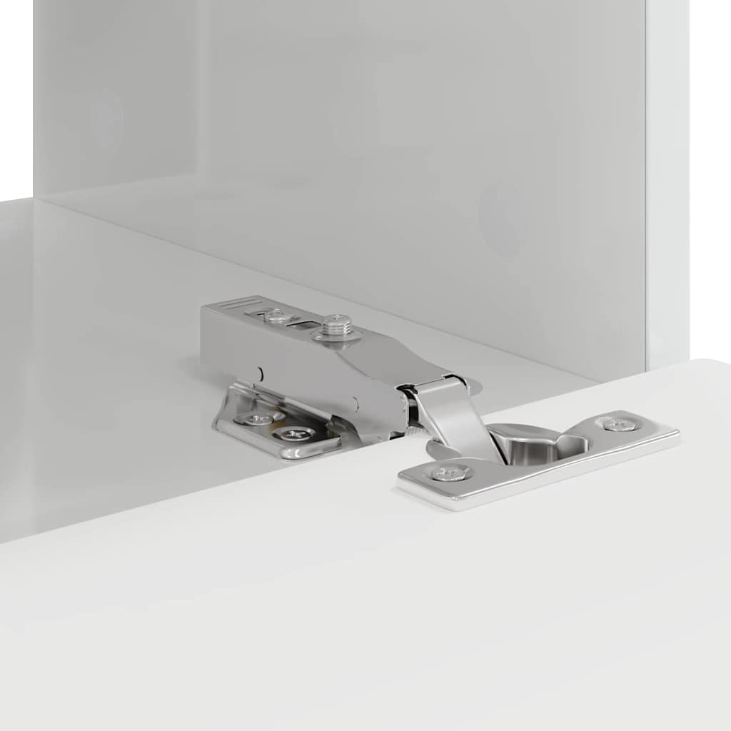 Meuble TV mural 2 pcs Blanc Brillant 39 x 31 x 29,5 cm - XIOS