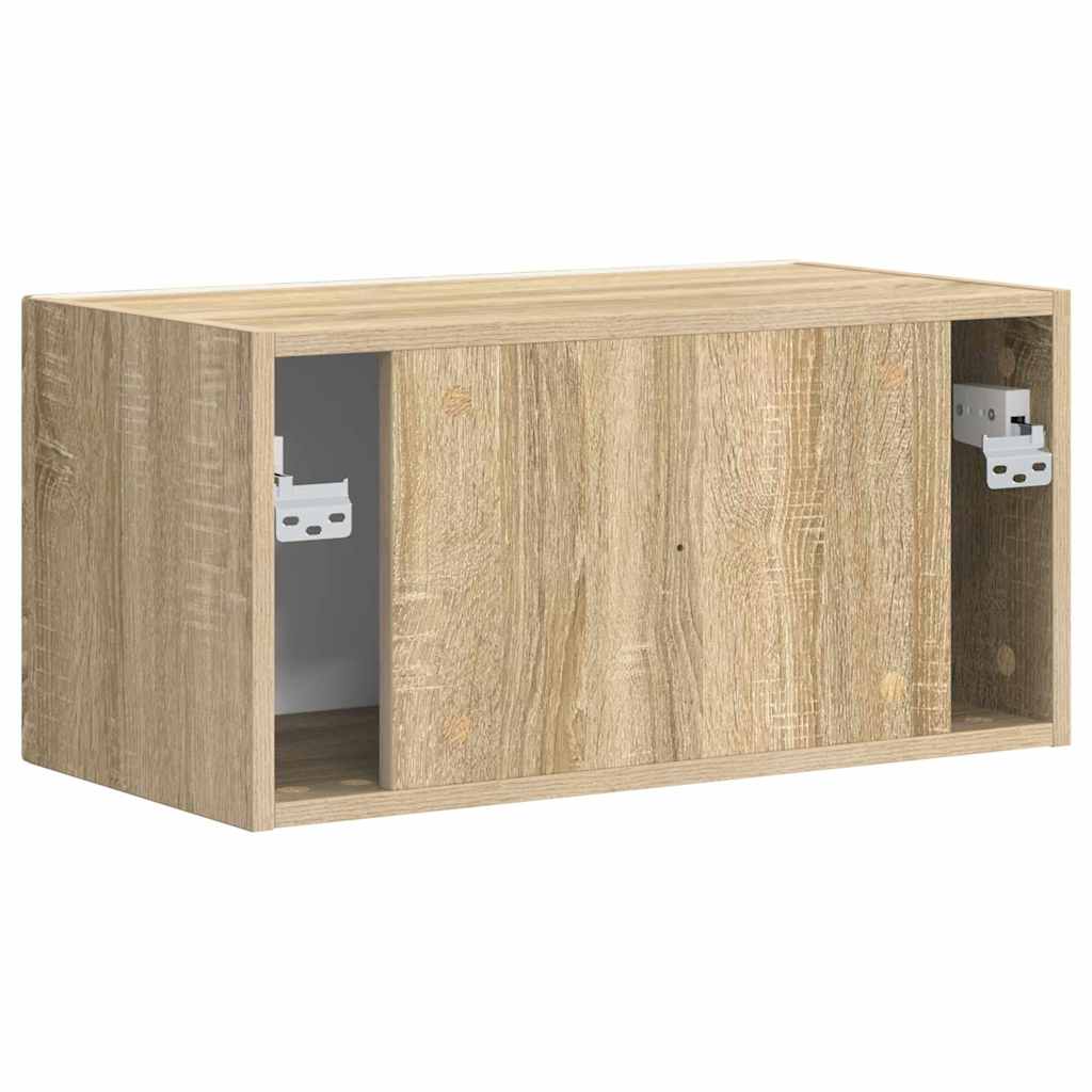 Meuble TV mural Sonoma 60 x 31 x 29,5 cm Bois d'ingénierie - XIOS