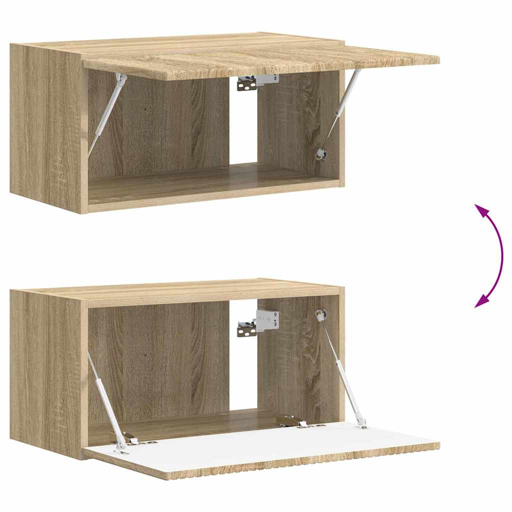 Meuble TV mural Sonoma 60 x 31 x 29,5 cm Bois d'ingénierie - XIOS
