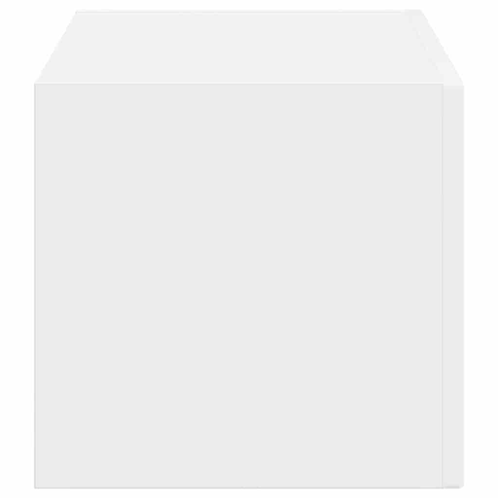 Meuble TV mural Montage mural Blanc Brillant 60 x 31 x 29,5 cm - XIOS
