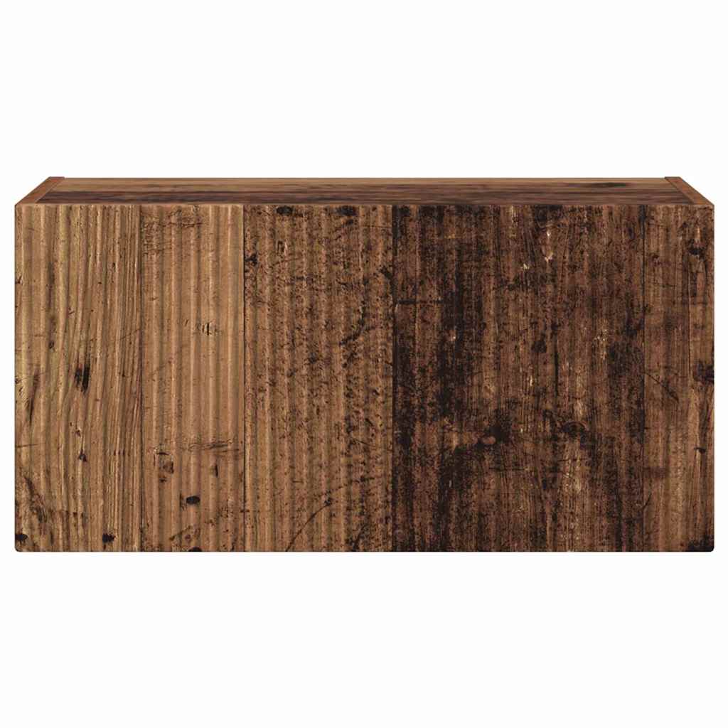 Meuble TV mural Bois Ancien 60 x 31 x 29,5 cm Bois d'ingénierie - XIOS