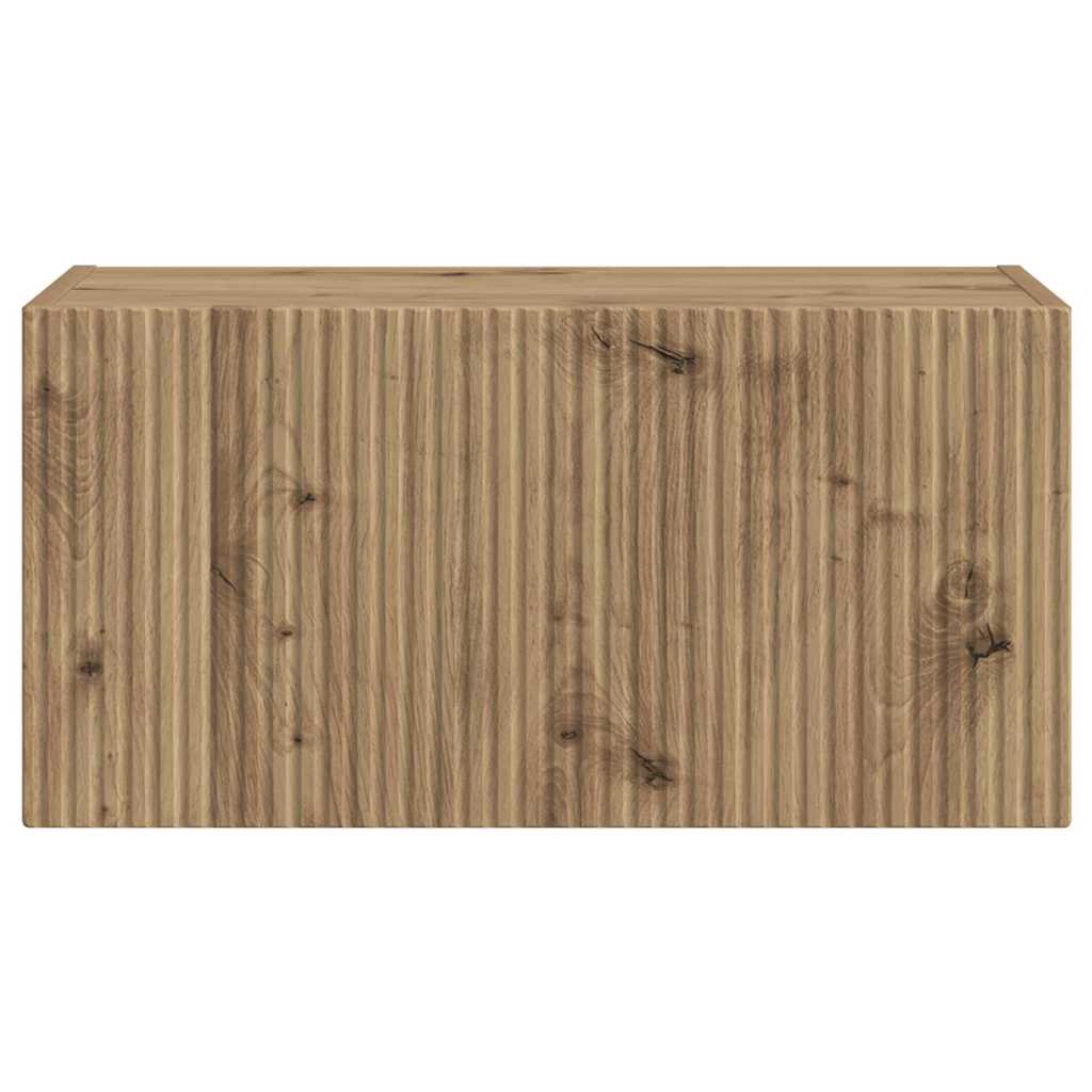 Meuble TV mural 60 x 31 x 29,5 cm Chêne artisan - XIOS