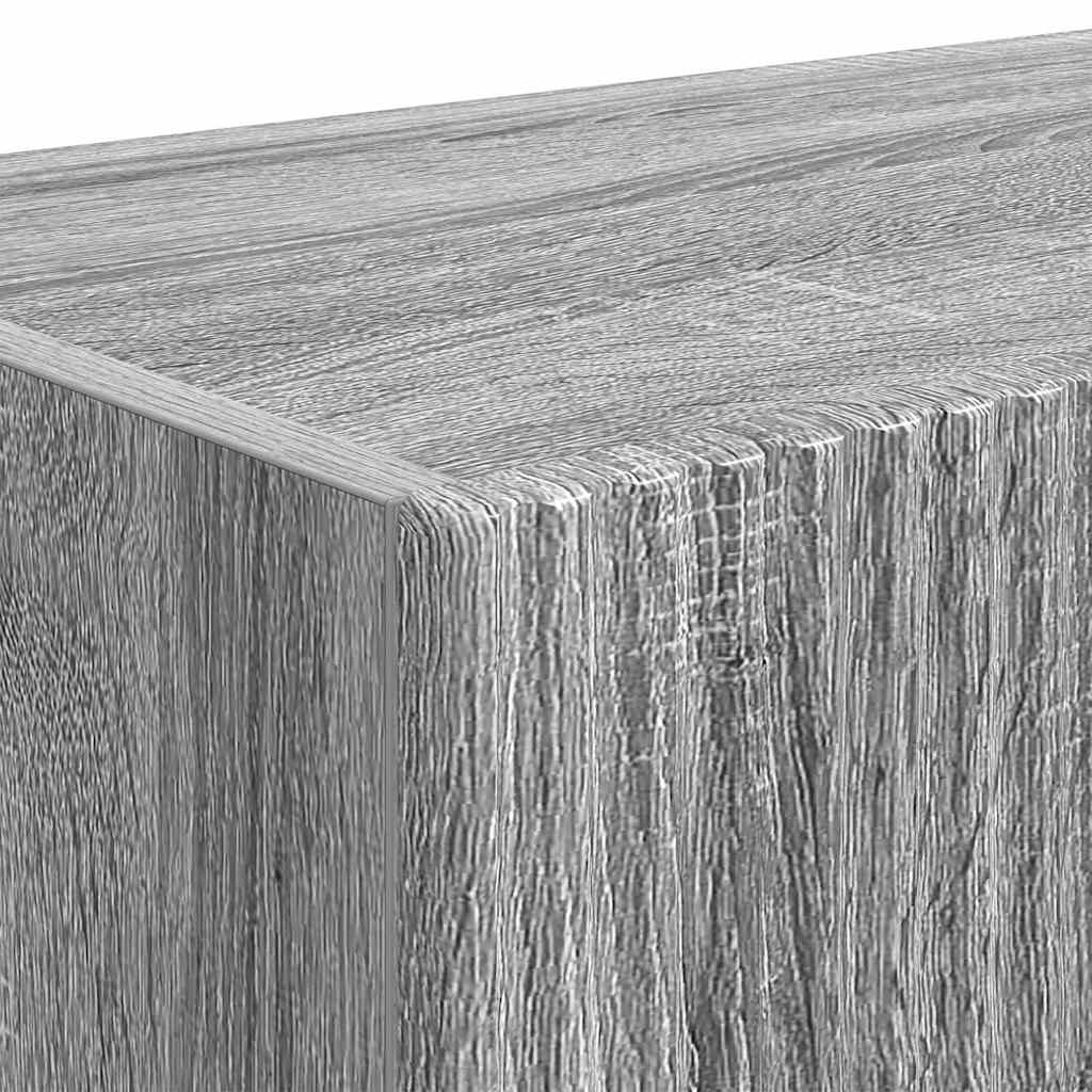 Meuble TV mural Montage mural Gris Sonoma 78,5 x 31 x 29,5 cm - XIOS