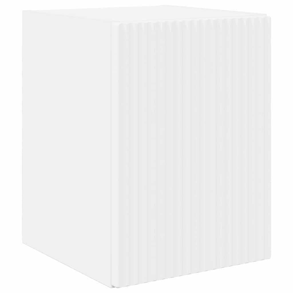 Meuble TV mural 2 pcs Blanc 30 x 31 x 40 cm Bois d'ingénierie - XIOS
