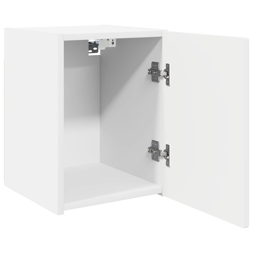 Meuble TV mural 2 pcs Blanc 30 x 31 x 40 cm Bois d'ingénierie - XIOS