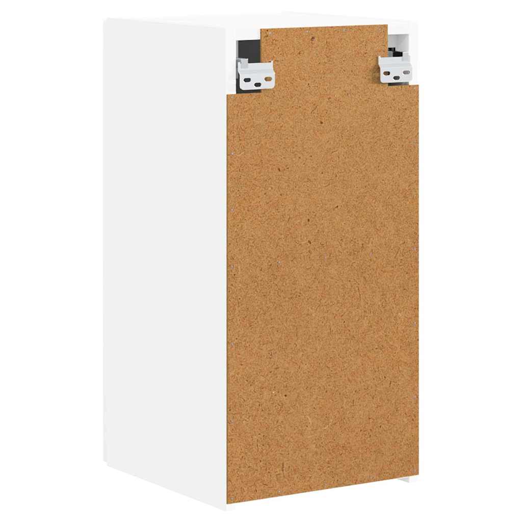 Meuble TV mural 2 pcs Blanc 30 x 31 x 60 cm Bois d'ingénierie - XIOS